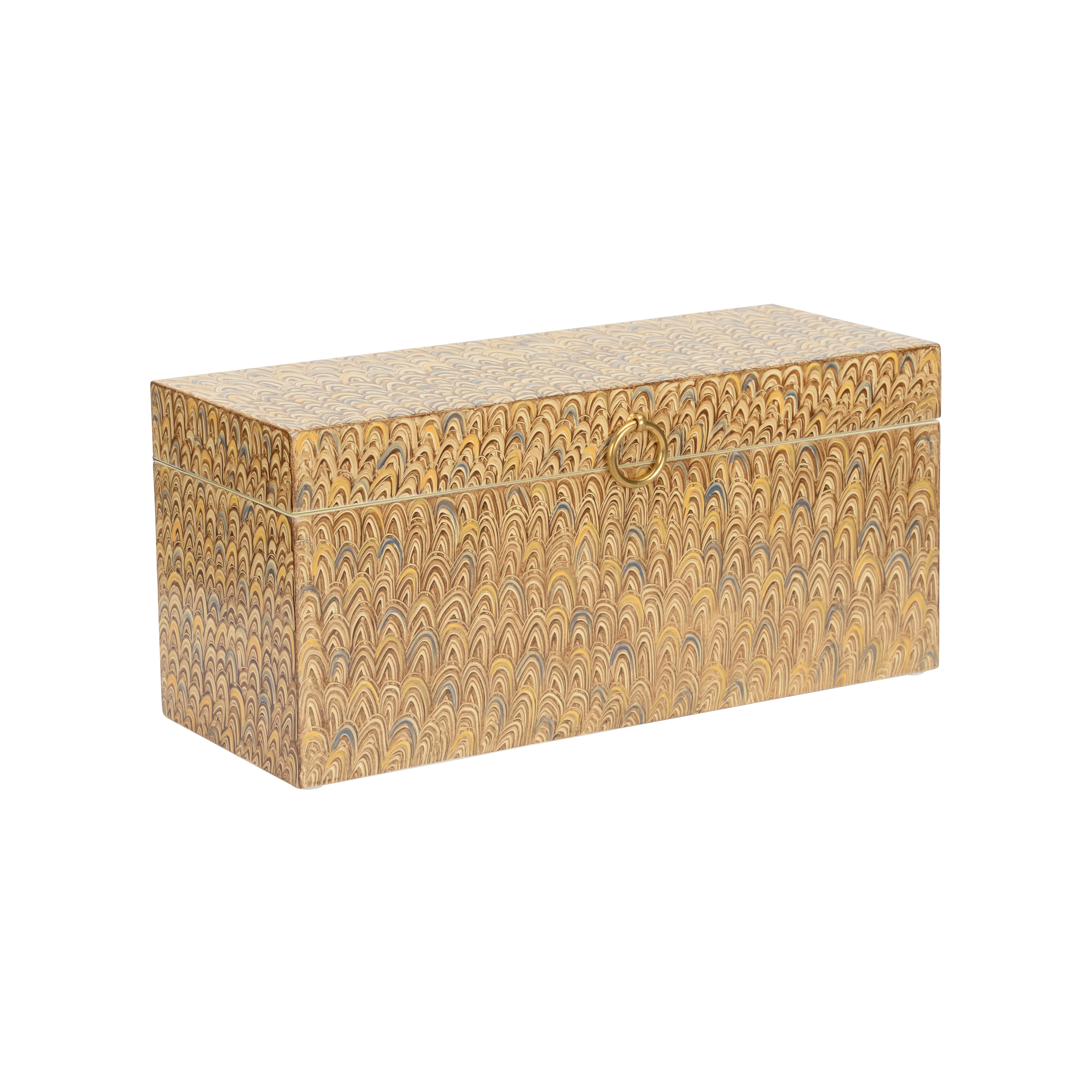  Tanzin Box - Brown Marble 
