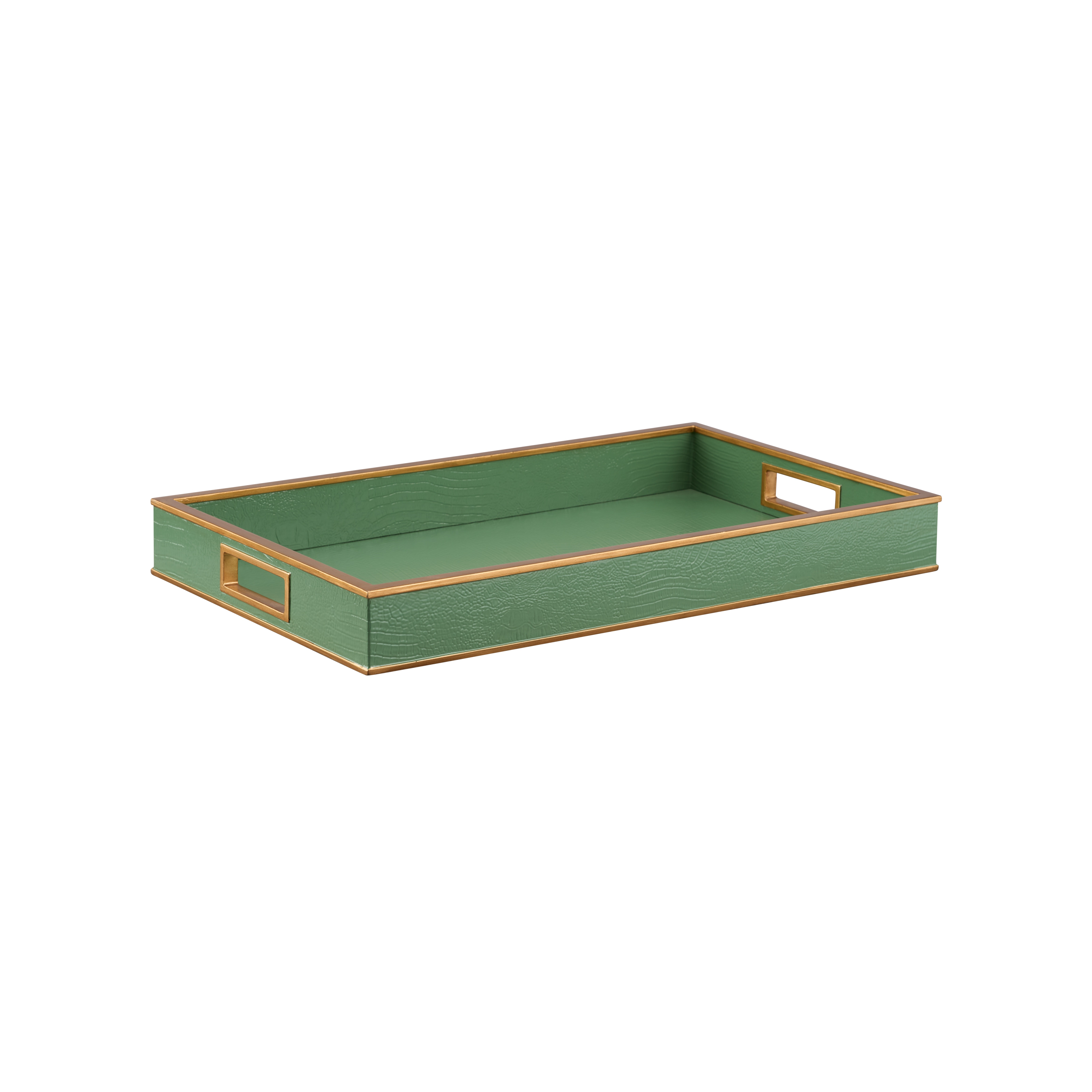  Reddington Tray - Green Croco 