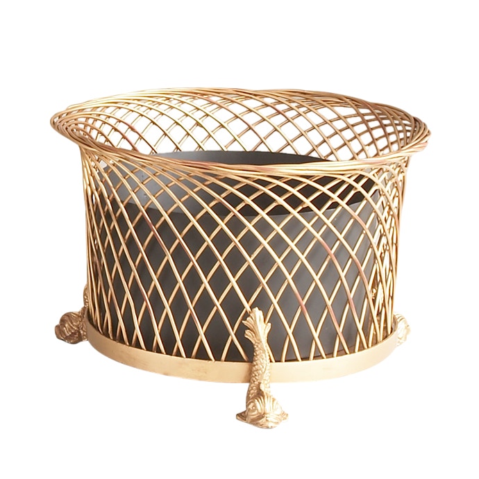  Round Dolphin Planter 