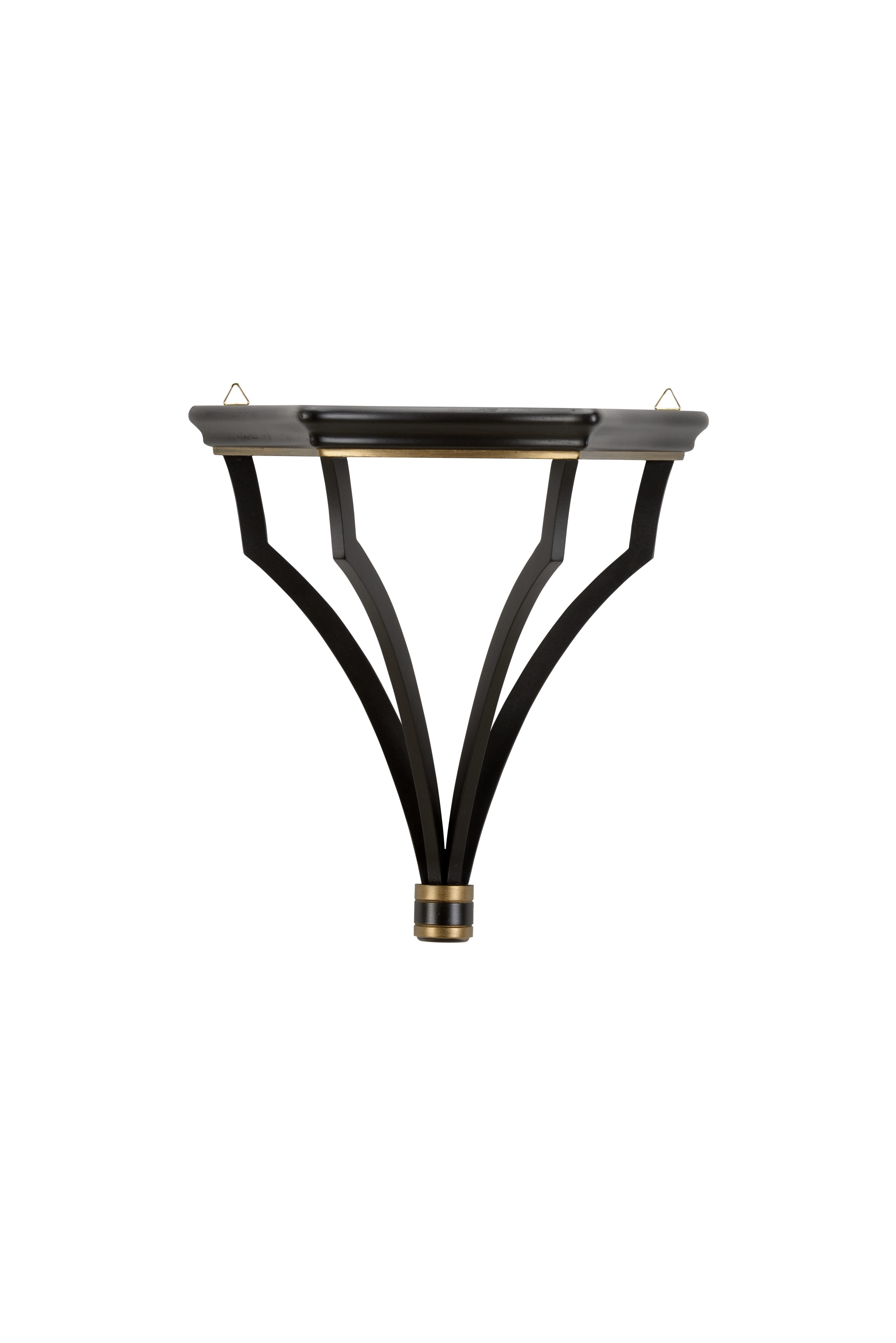 CHELSEA HOUSE Sheraton Bracket - Black/Gold (Lg) 380990