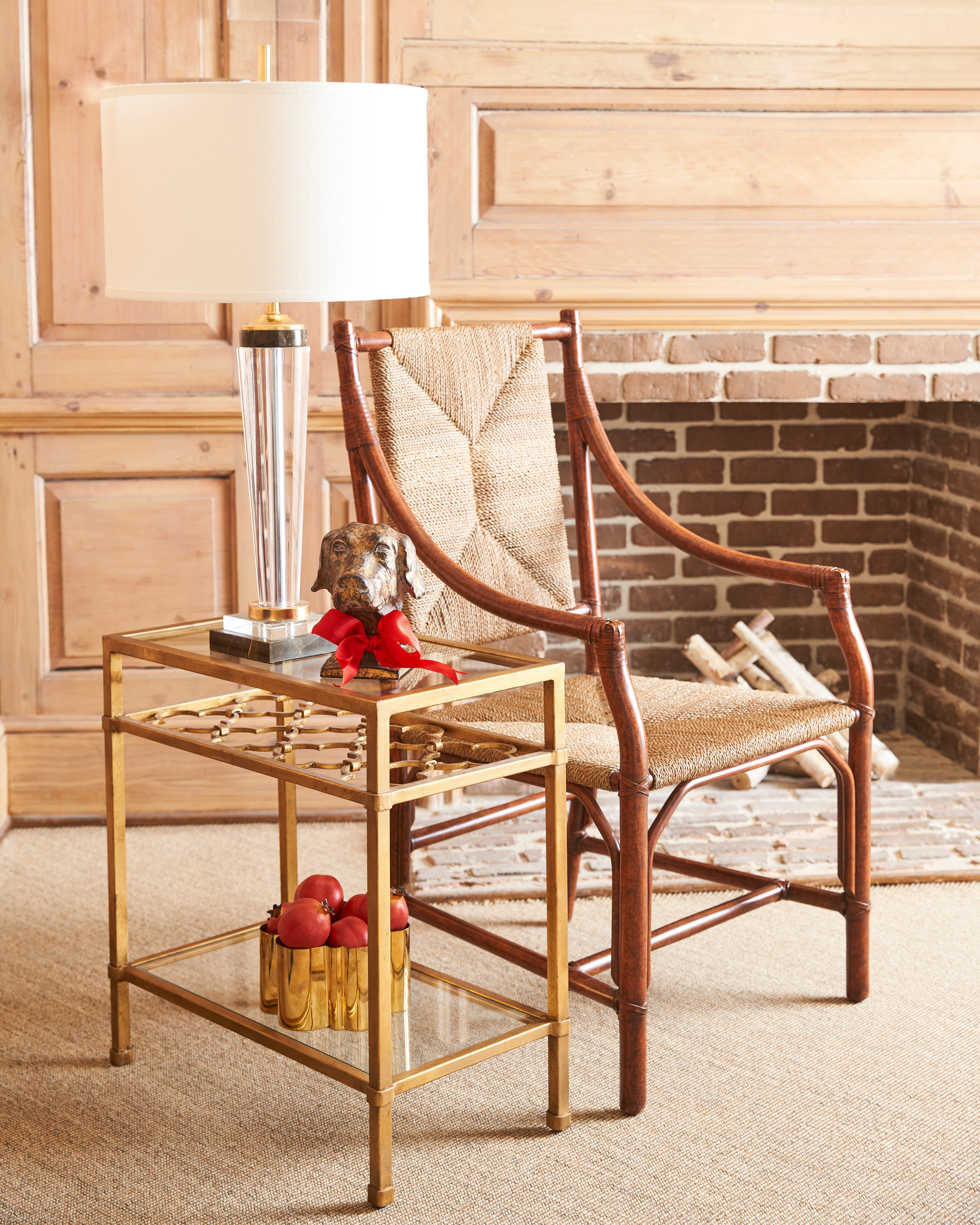 CHELSEA HOUSE Living Room Pacific Coast Table - Gold 382297