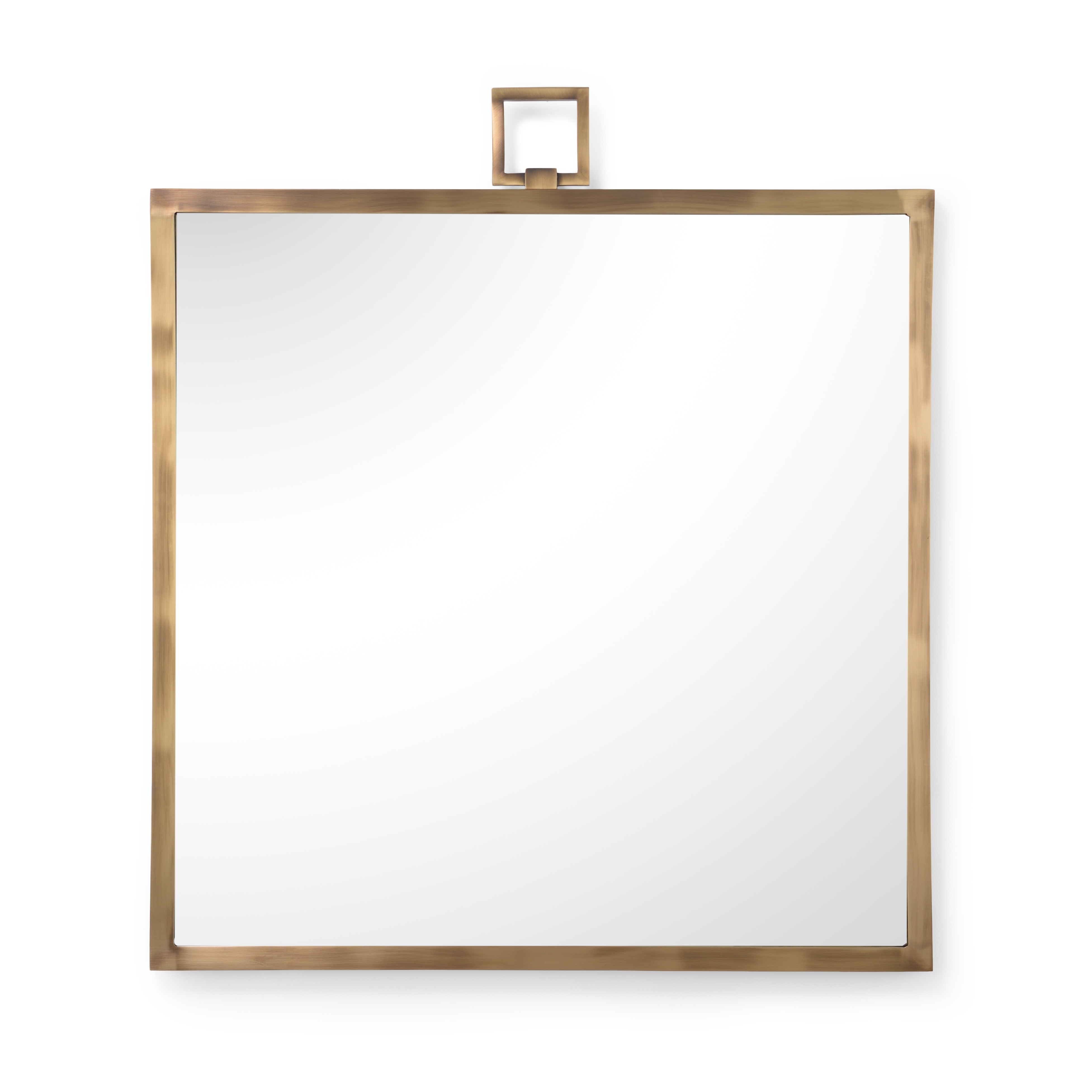 Chelsea House Mirrors Square Mirror - Brass 382677 - White House