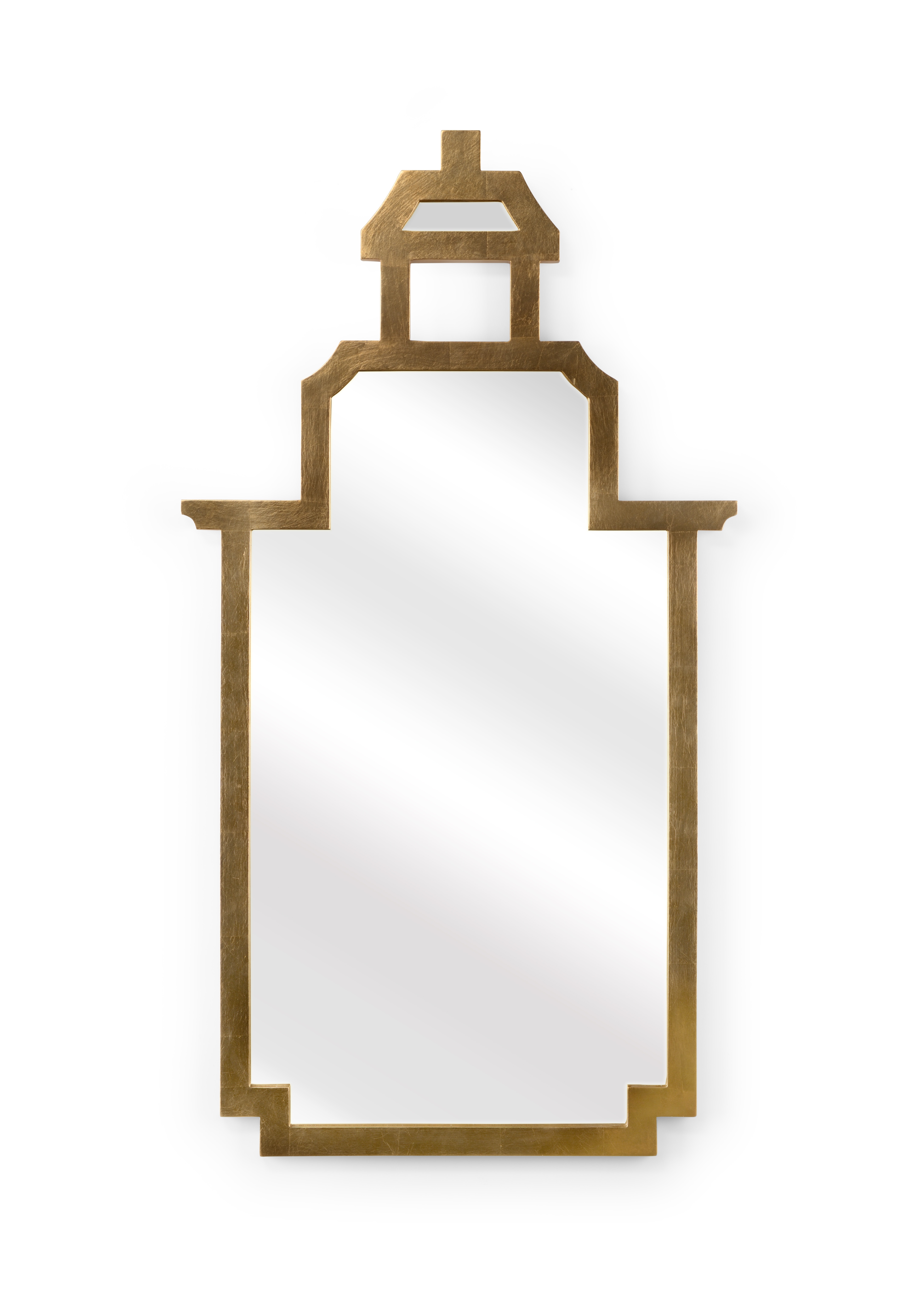 CHELSEA HOUSE 383678 Mirrors Pagoda Mirror - Gold