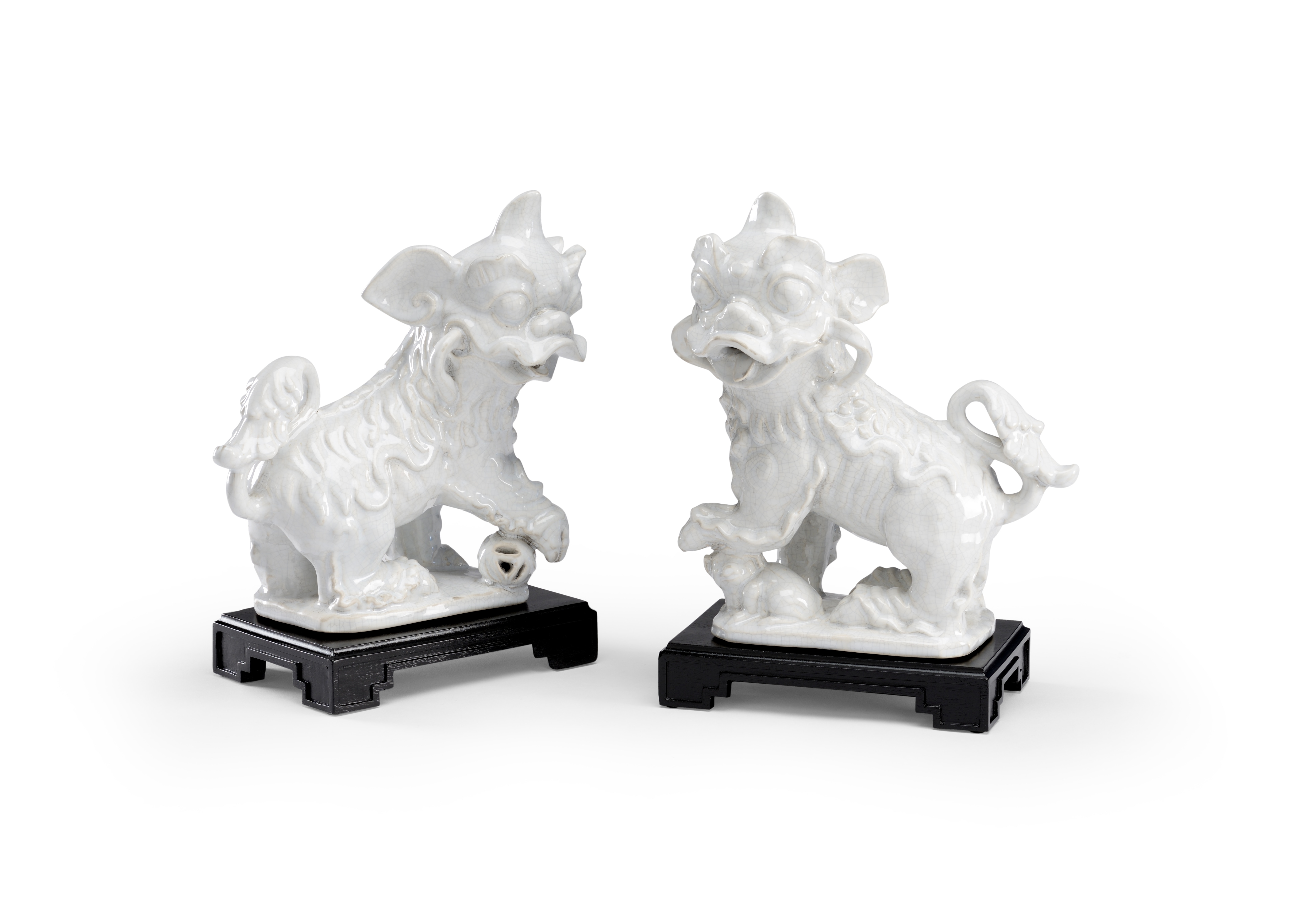  White Chinese Dogs (Pr) 