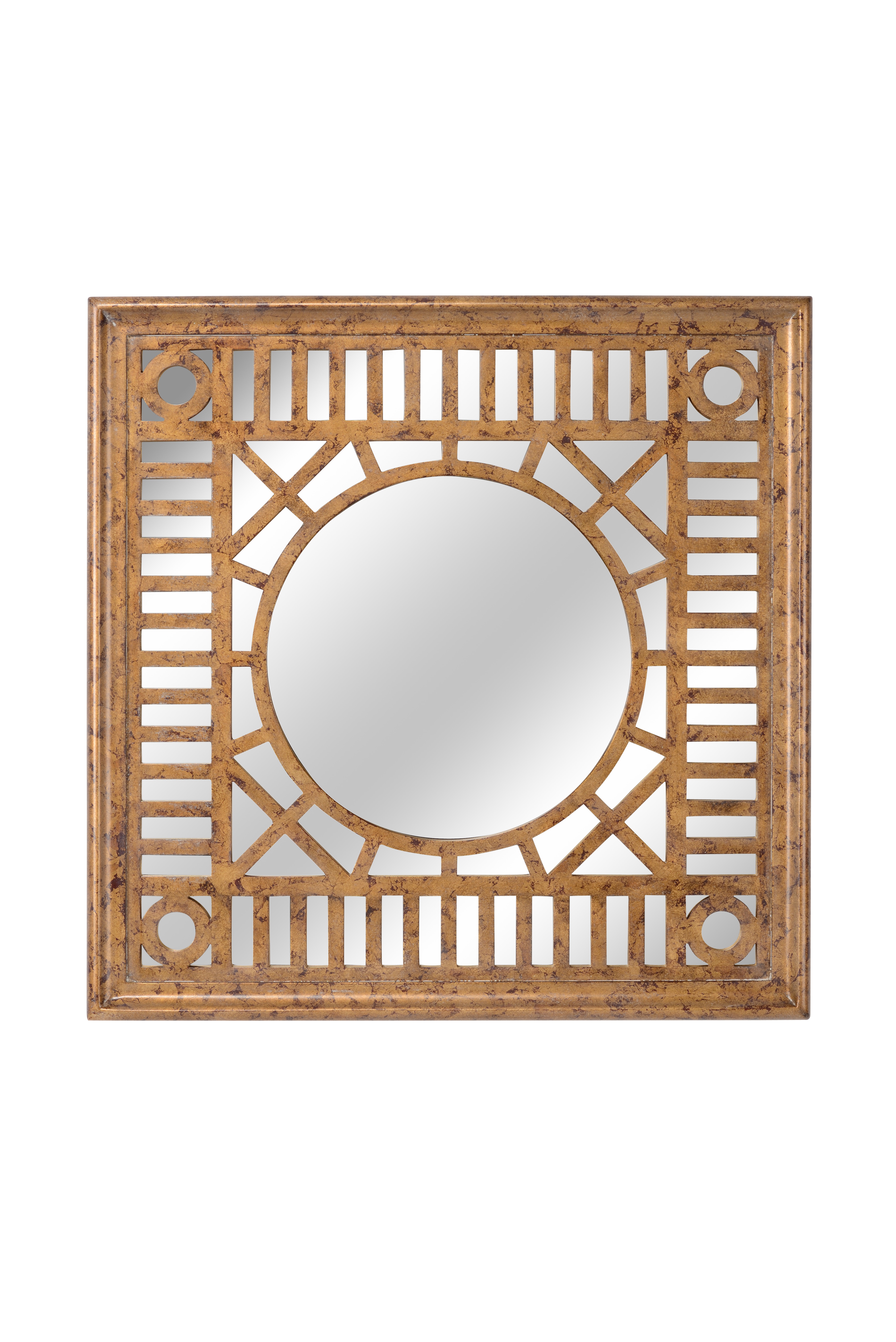 CHELSEA HOUSE Fret Mirror - Gold 384493