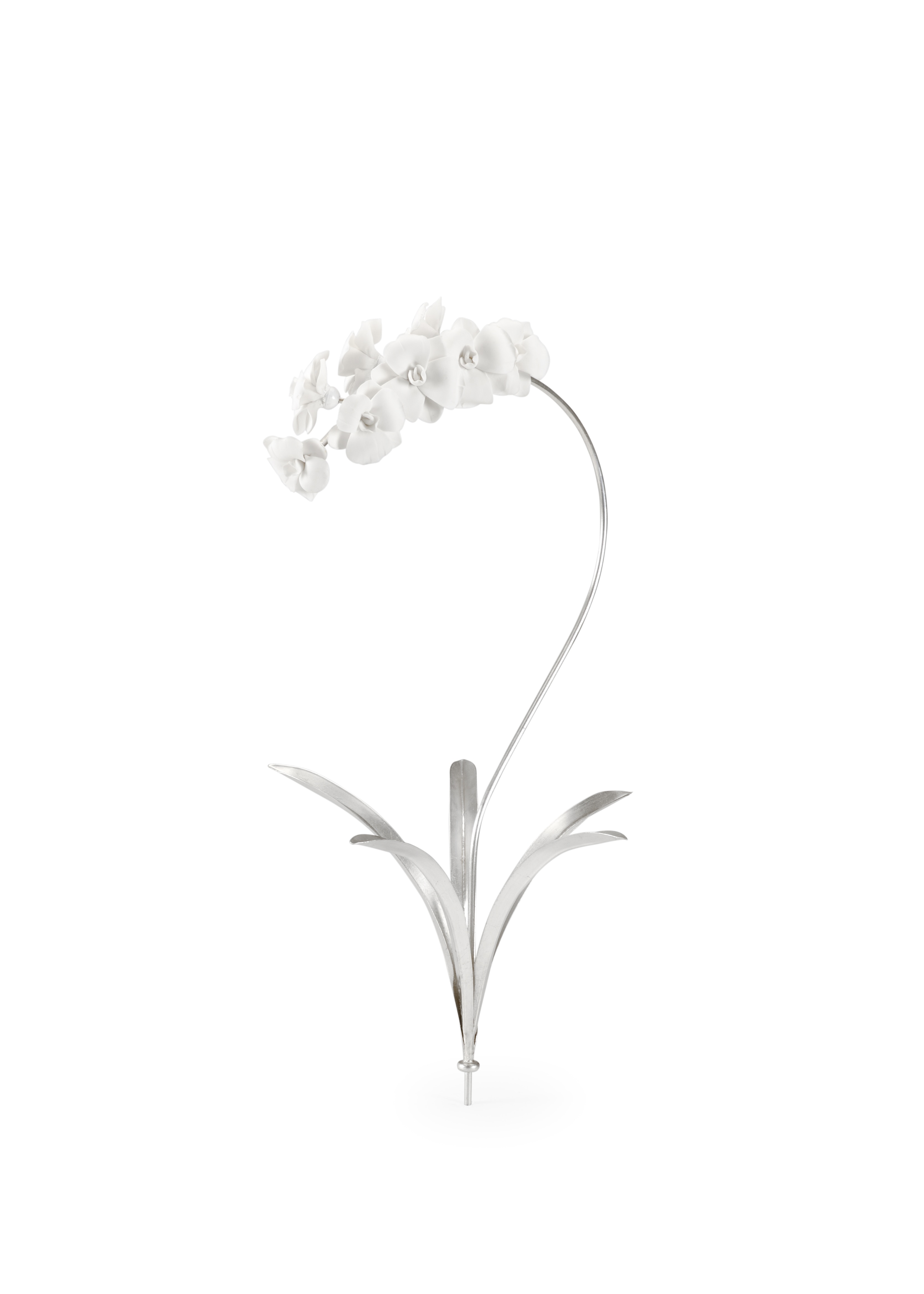  Orchid Stem - Silver (Med) 384775