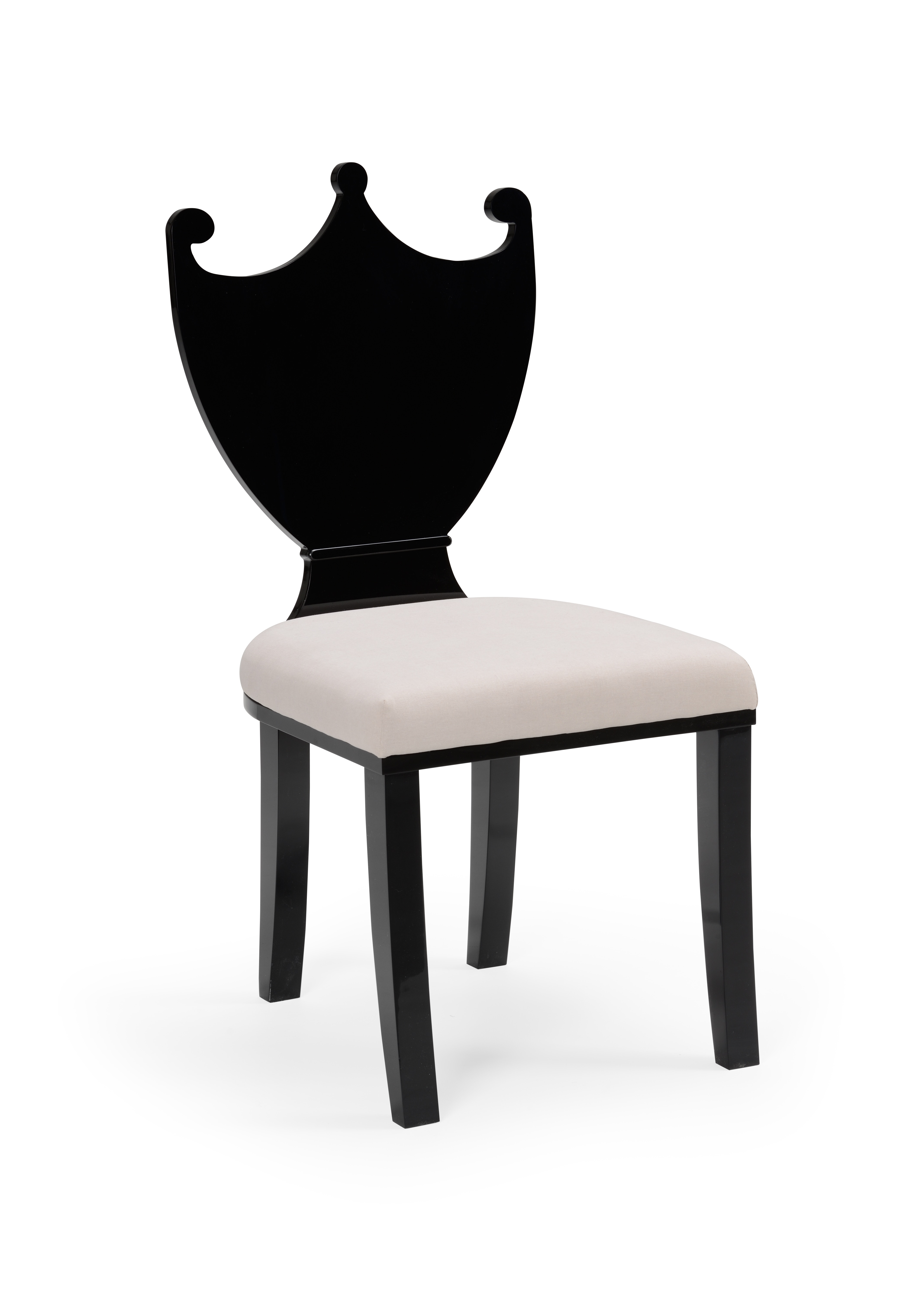  Regency Hall Chair - Black 
