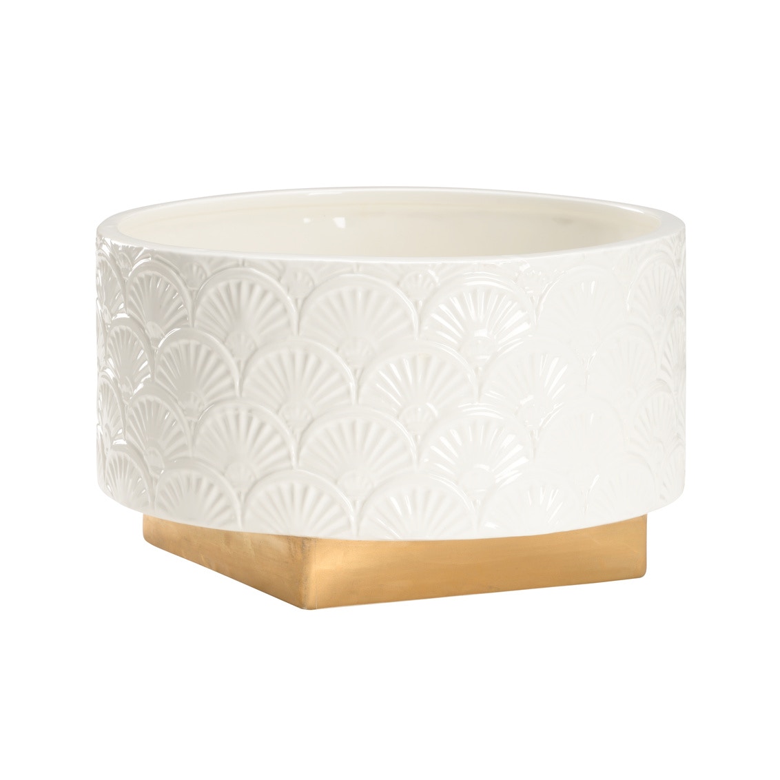  Deco Fan Cachepot (Lg) 