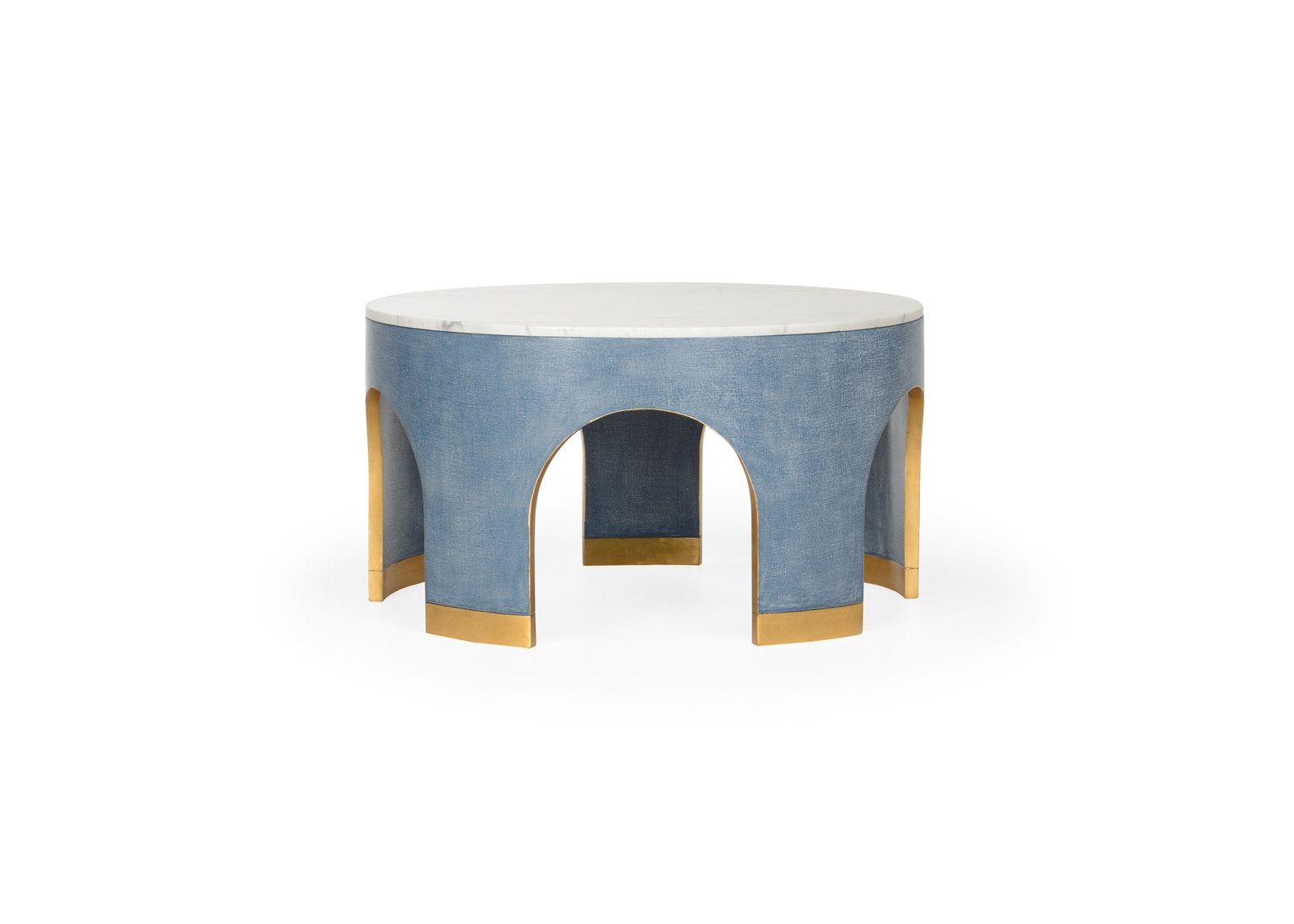 CHELSEA HOUSE Aqueduct Cocktail Table - Blue 385206