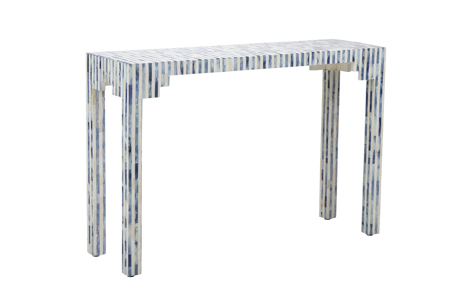 CHELSEA HOUSE Bone Inlay Console - Blue 385295