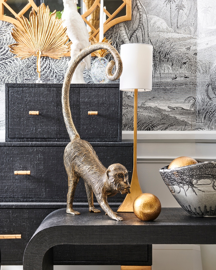 CHELSEA HOUSE 385318 Home Accents Standing Monkey