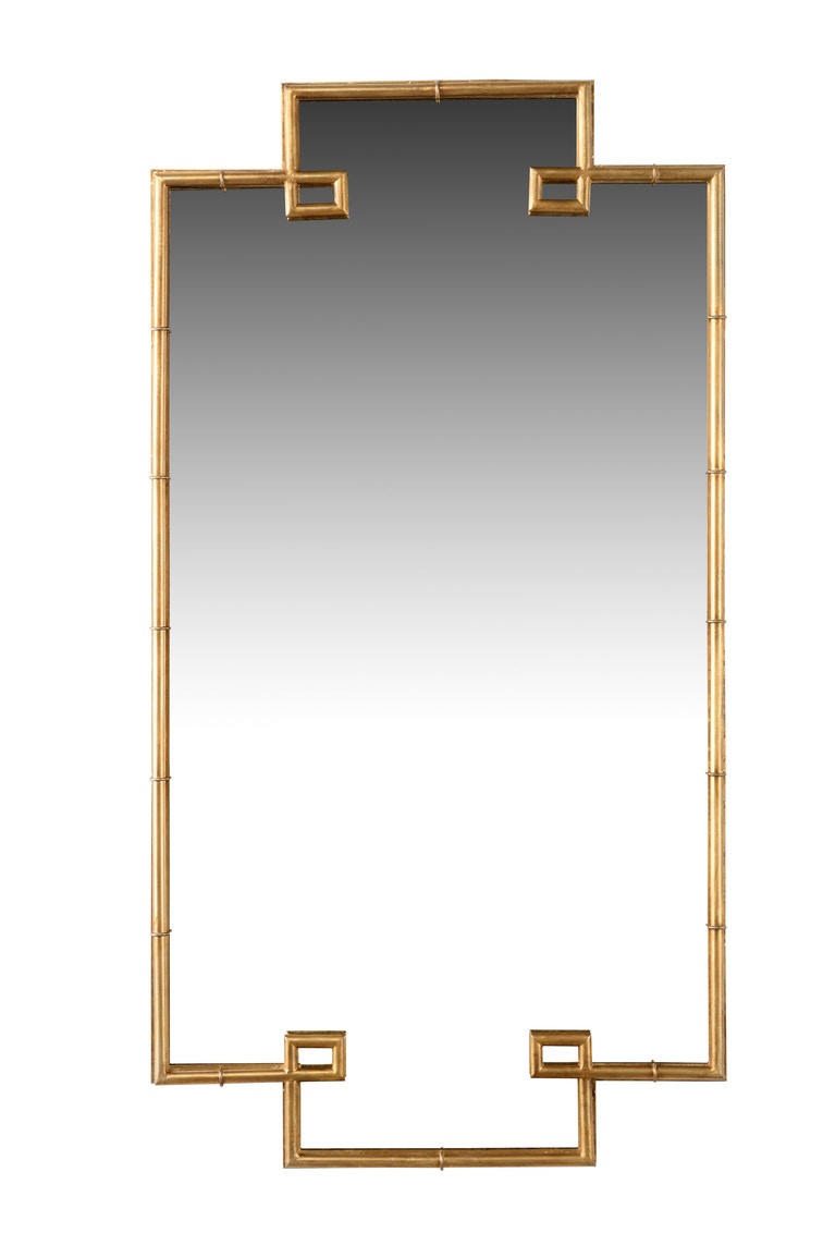 Chelsea House 385341 Mirrors Bamboo Rectangular Mirror