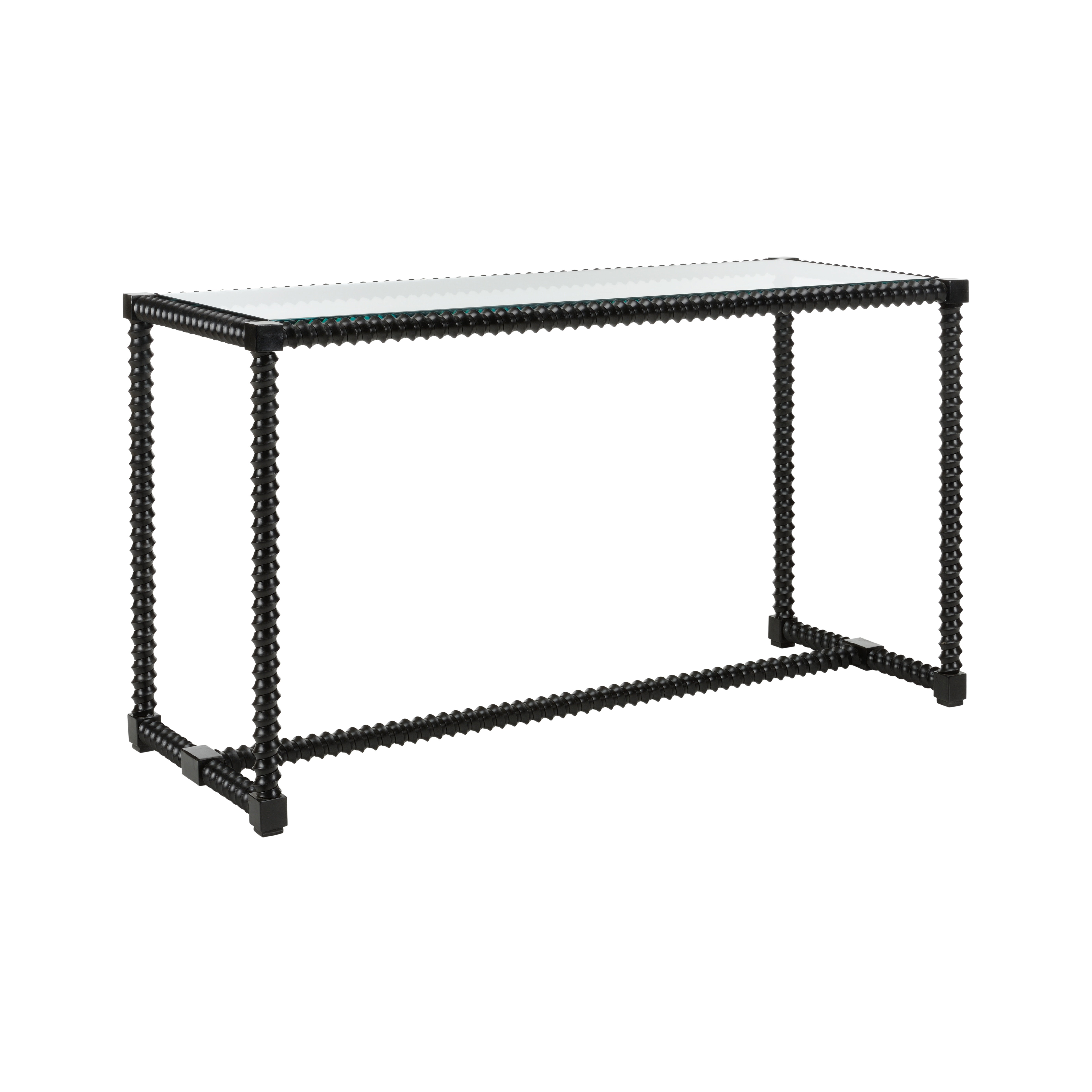 CHELSEA HOUSE Twisted Console Table - Black 385792