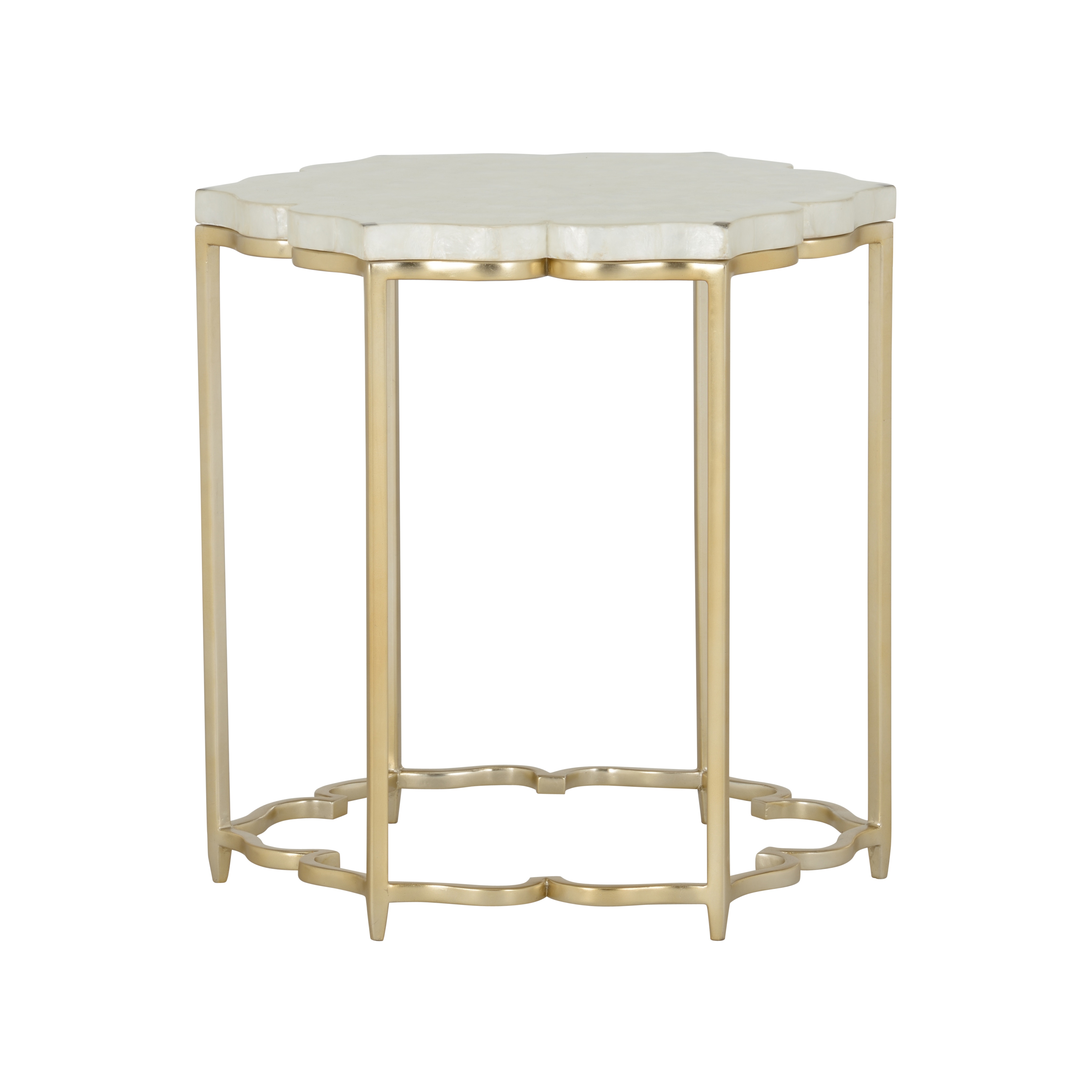 CHELSEA HOUSE 385920 Living Room Lotus Flower Side Table