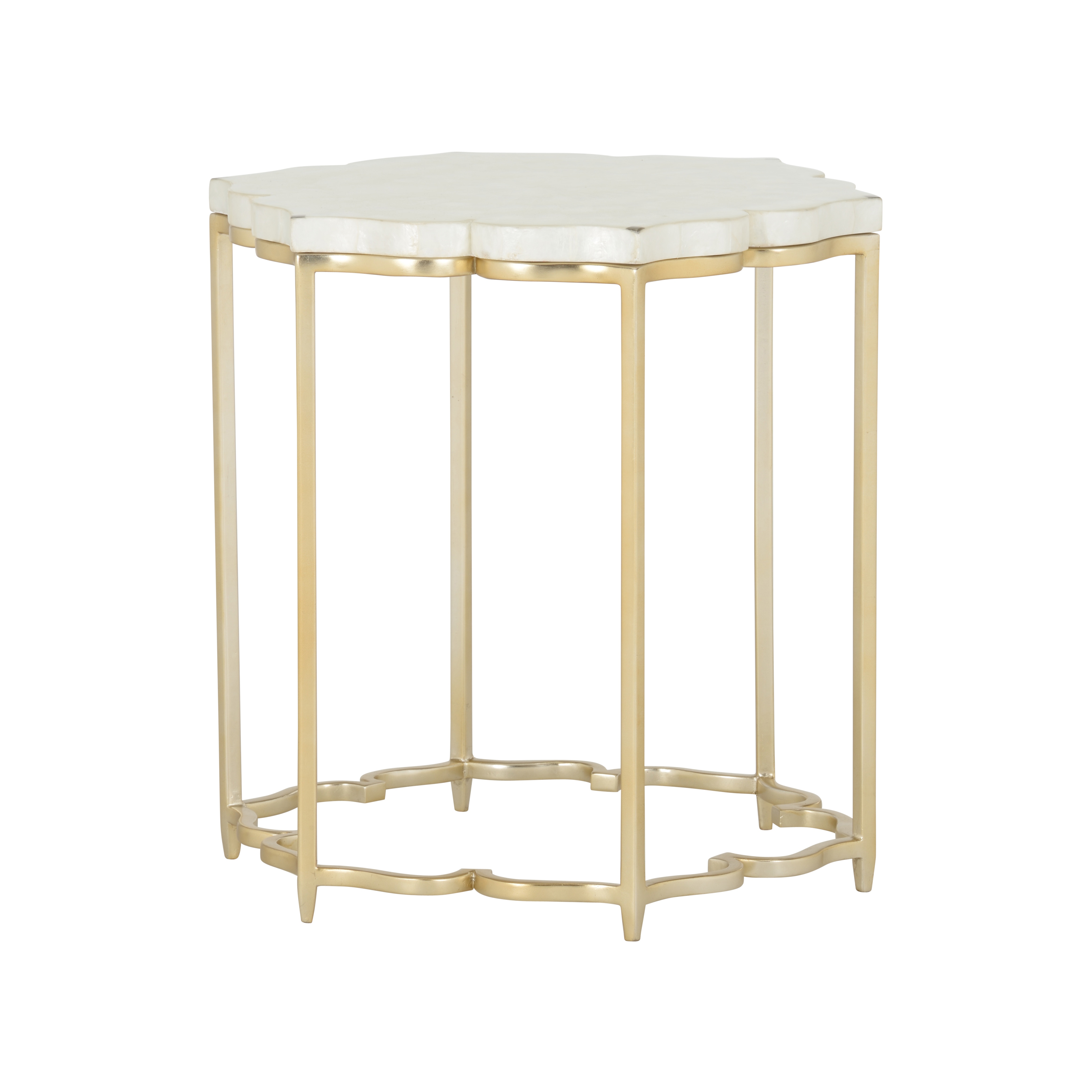 CHELSEA HOUSE 385920 Living Room Lotus Flower Side Table
