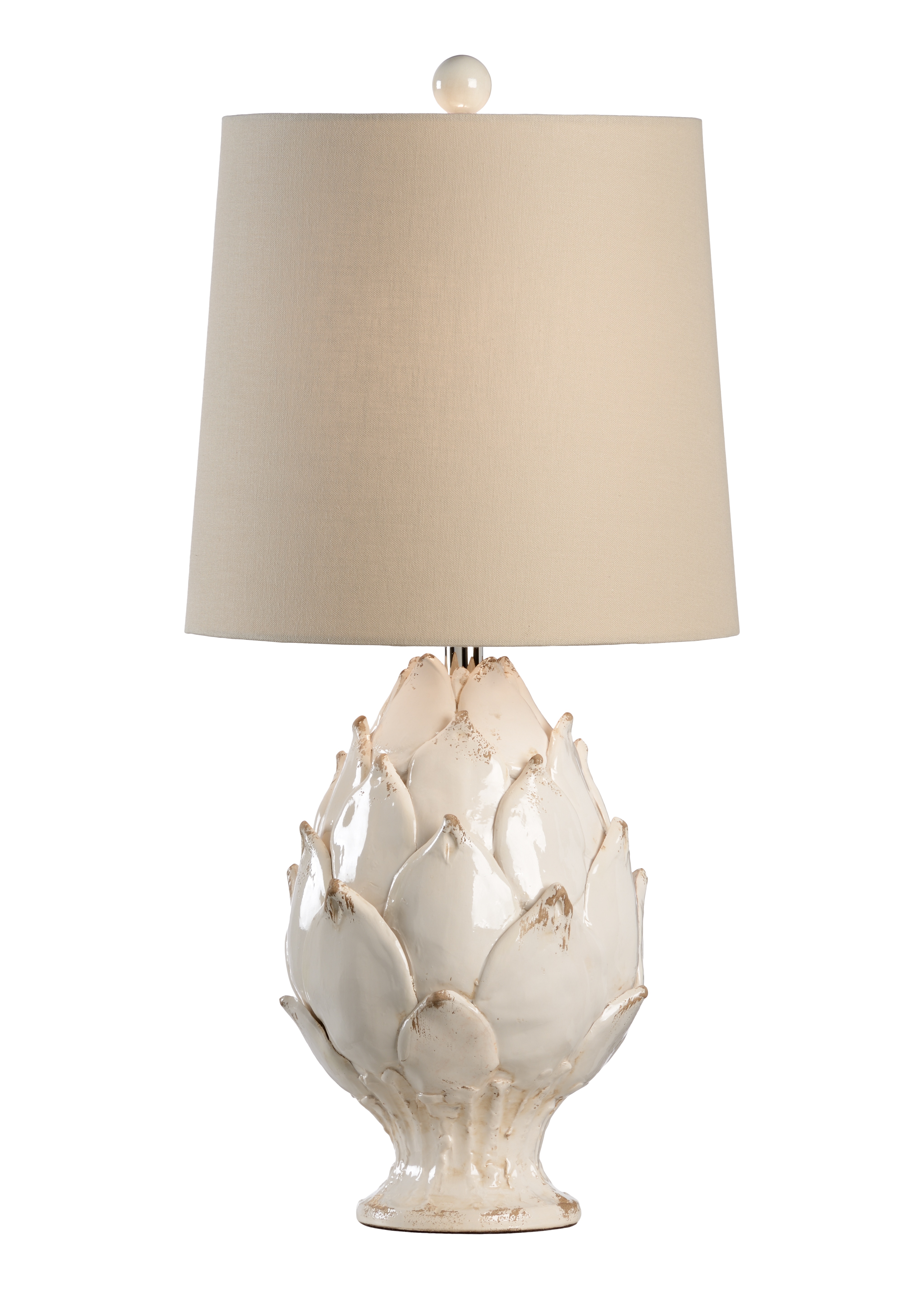 CHELSEA HOUSE Artichoke Lamp - White 68954