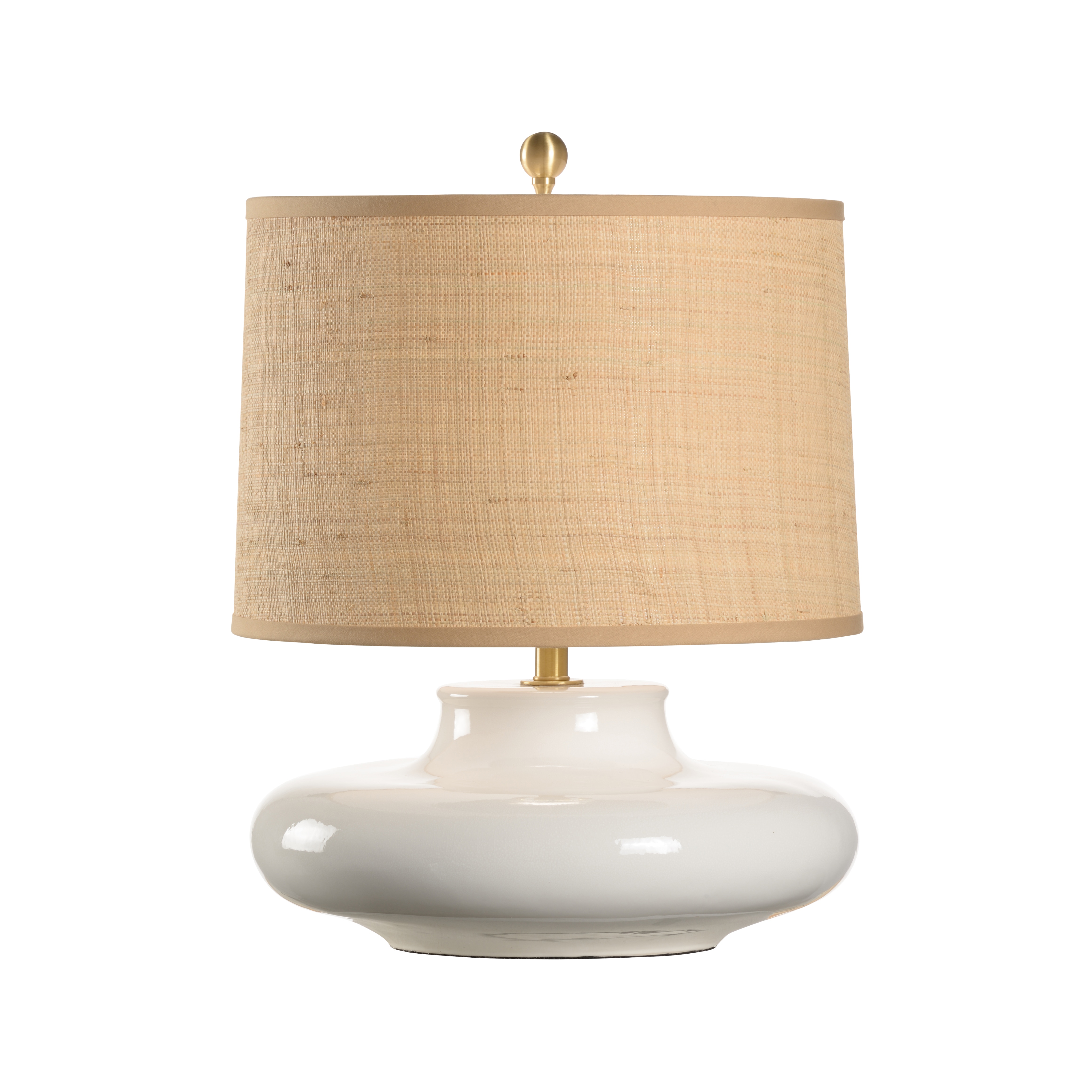 CHELSEA HOUSE Gainsboro Lamp - White 69047-2