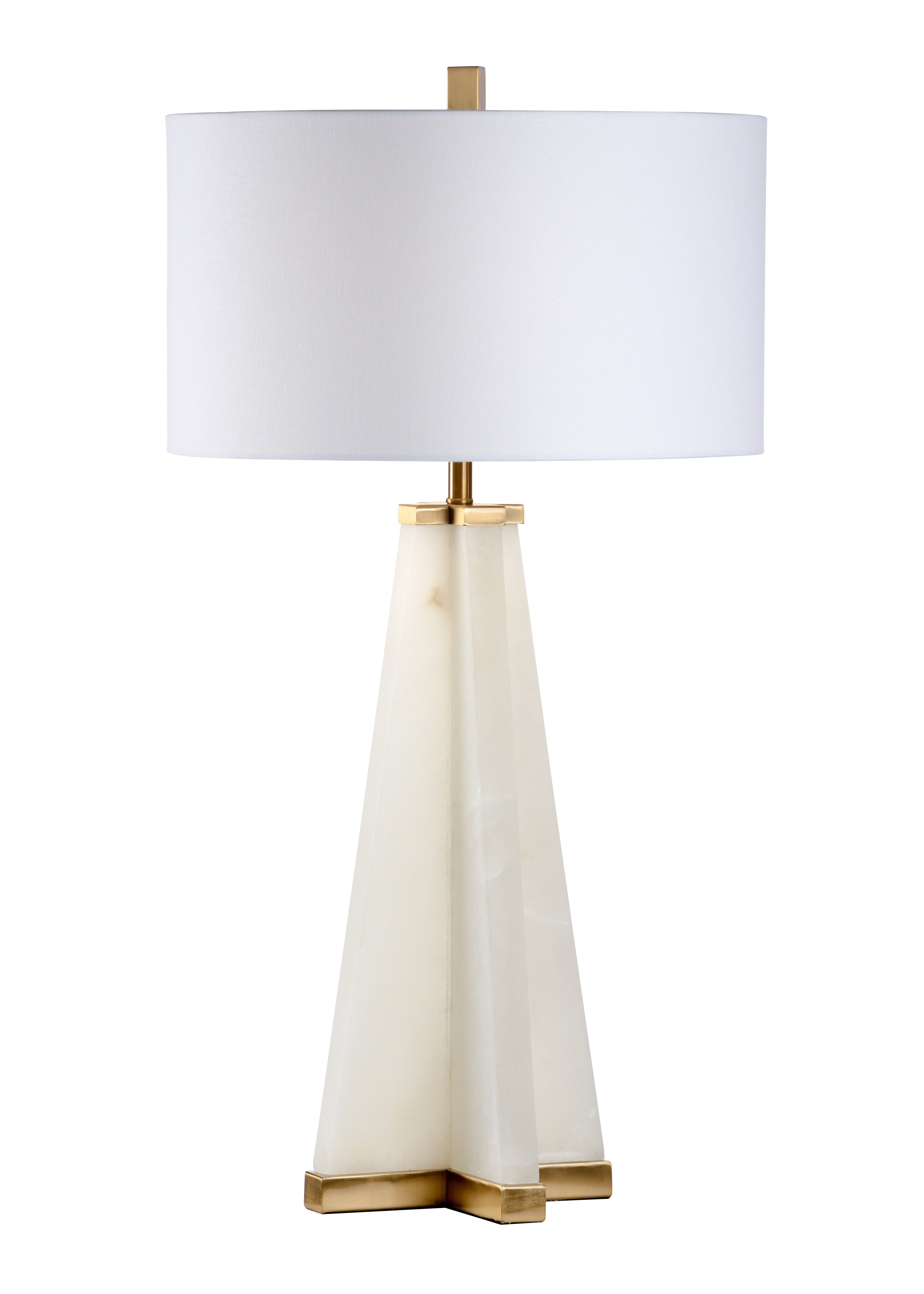 CHELSEA HOUSE Alabaster Pyramid Lamp 69071