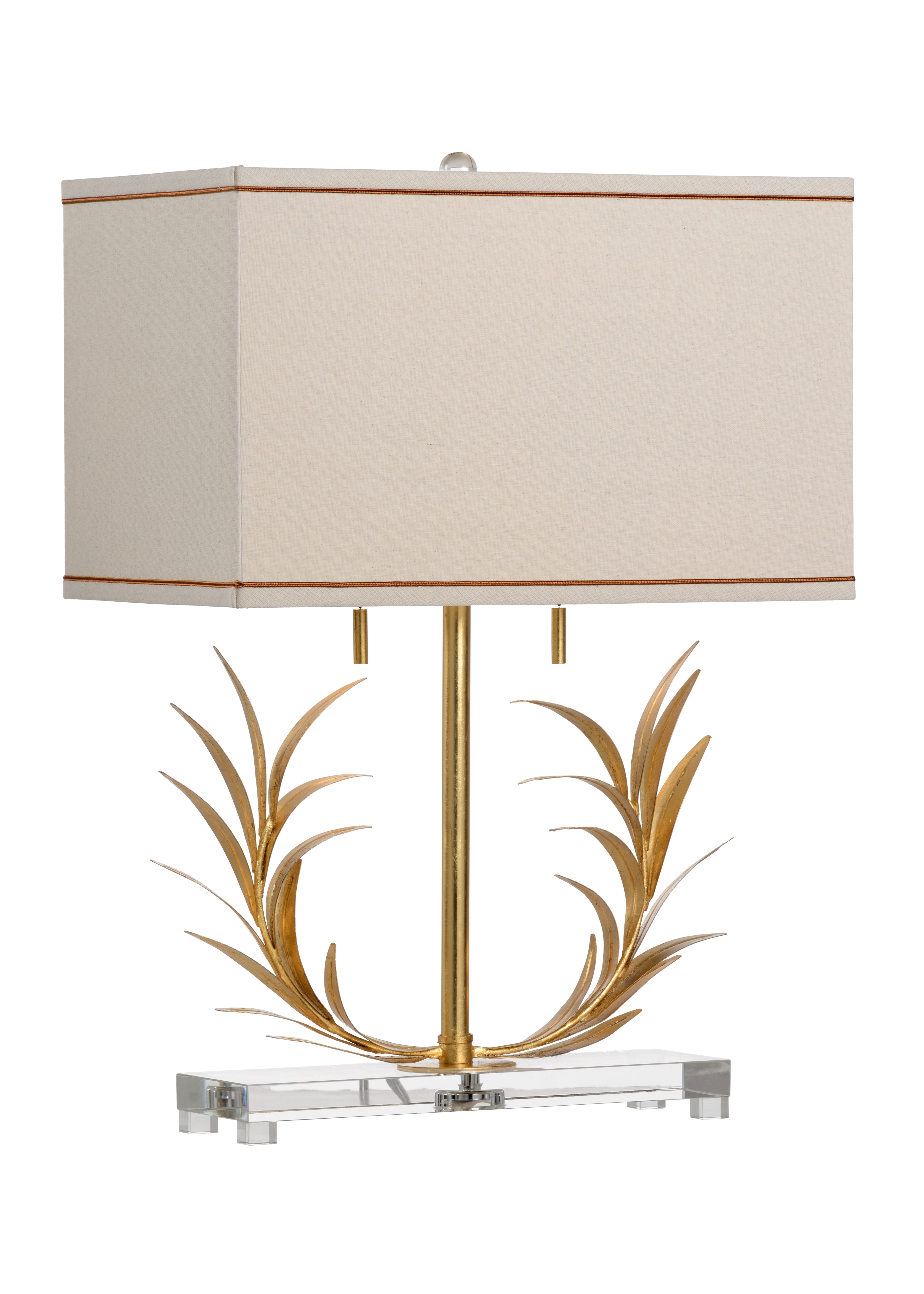 CHELSEA HOUSE Gold Laurel Lamp 69342