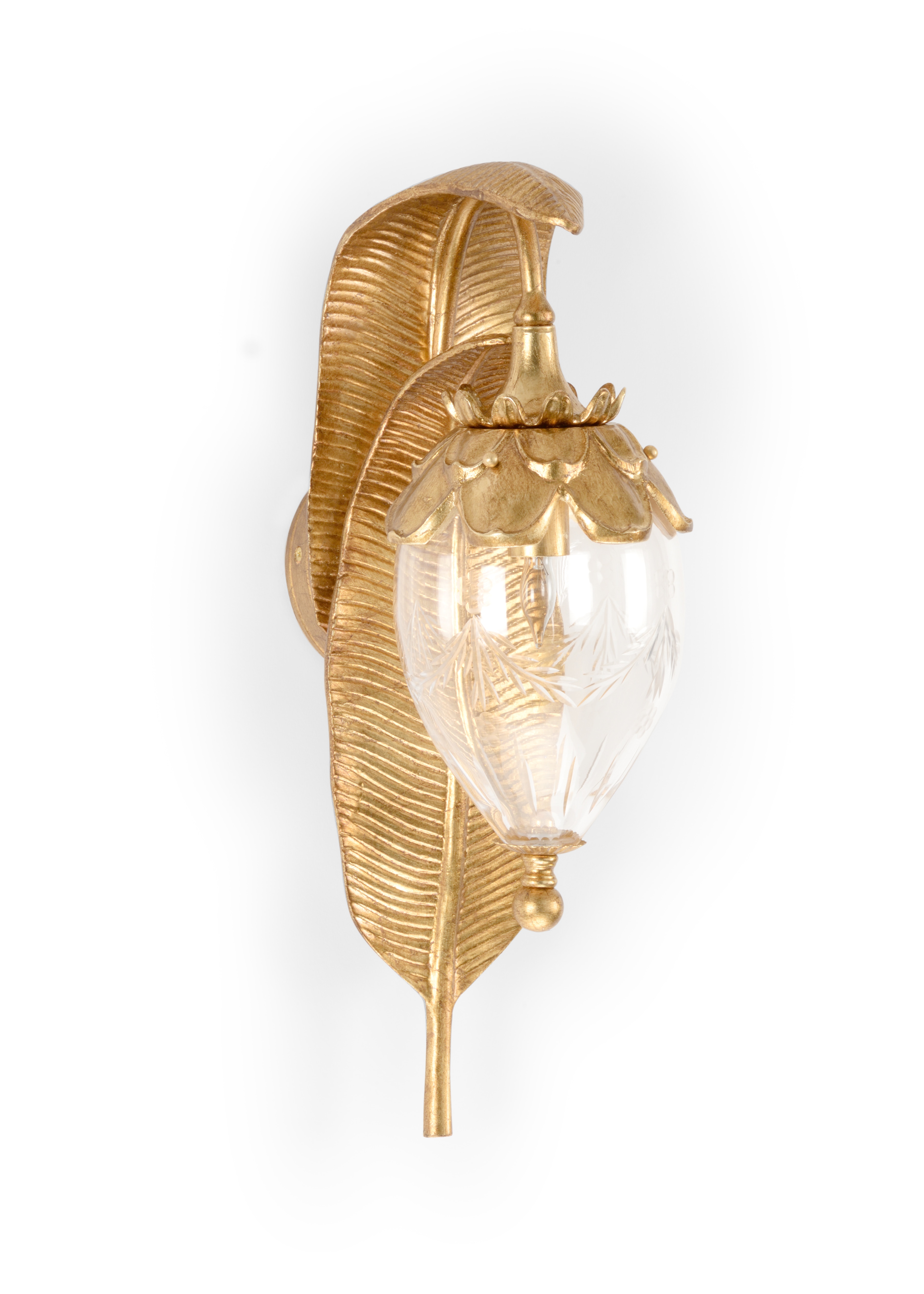 CHELSEA HOUSE Gold Leaf Sconce (Lg) 69600