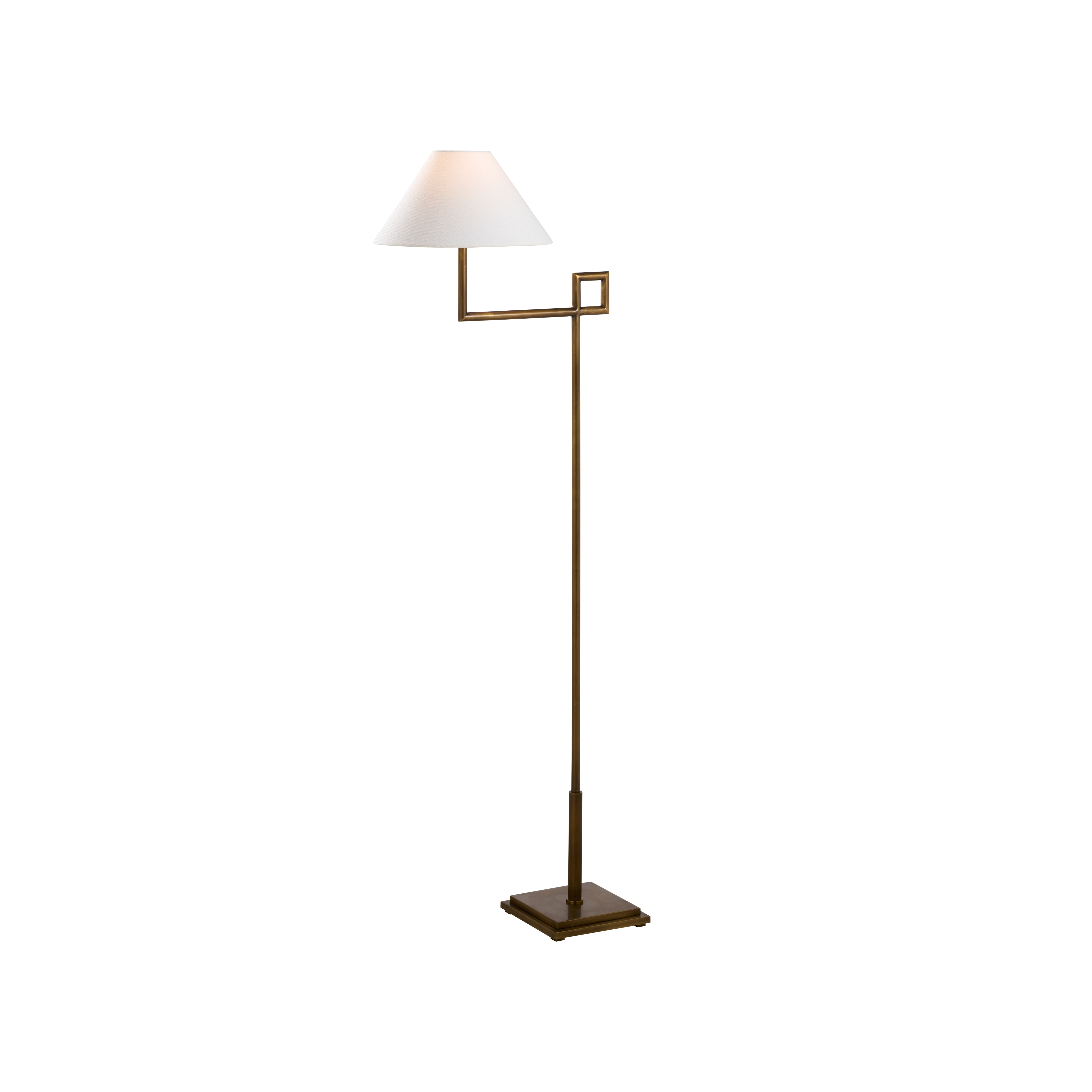 CHELSEA HOUSE St. Dunstan Floor Lamp - Aged Brass 70261