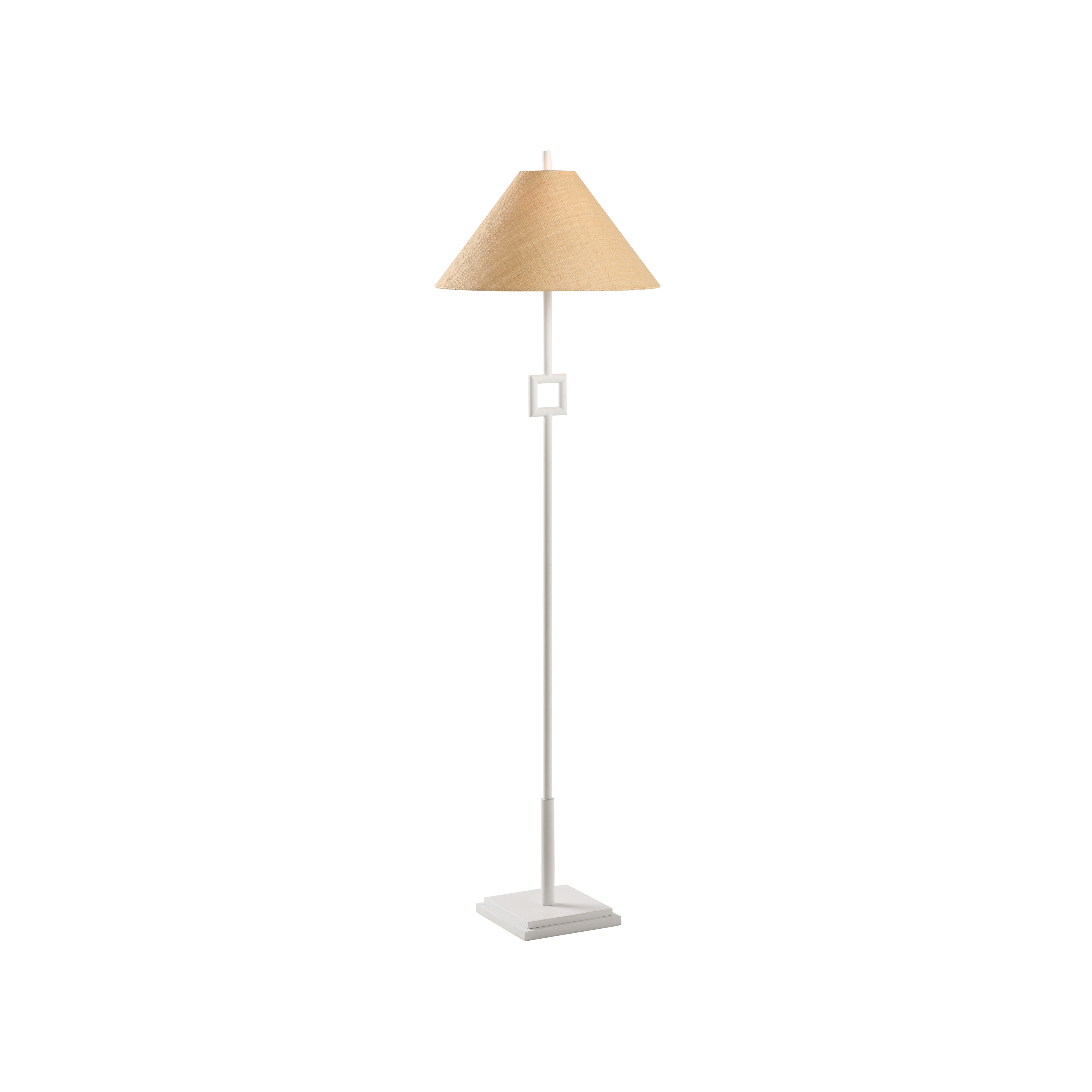 CHELSEA HOUSE Overhill Floor Lamp - Matte White 70264