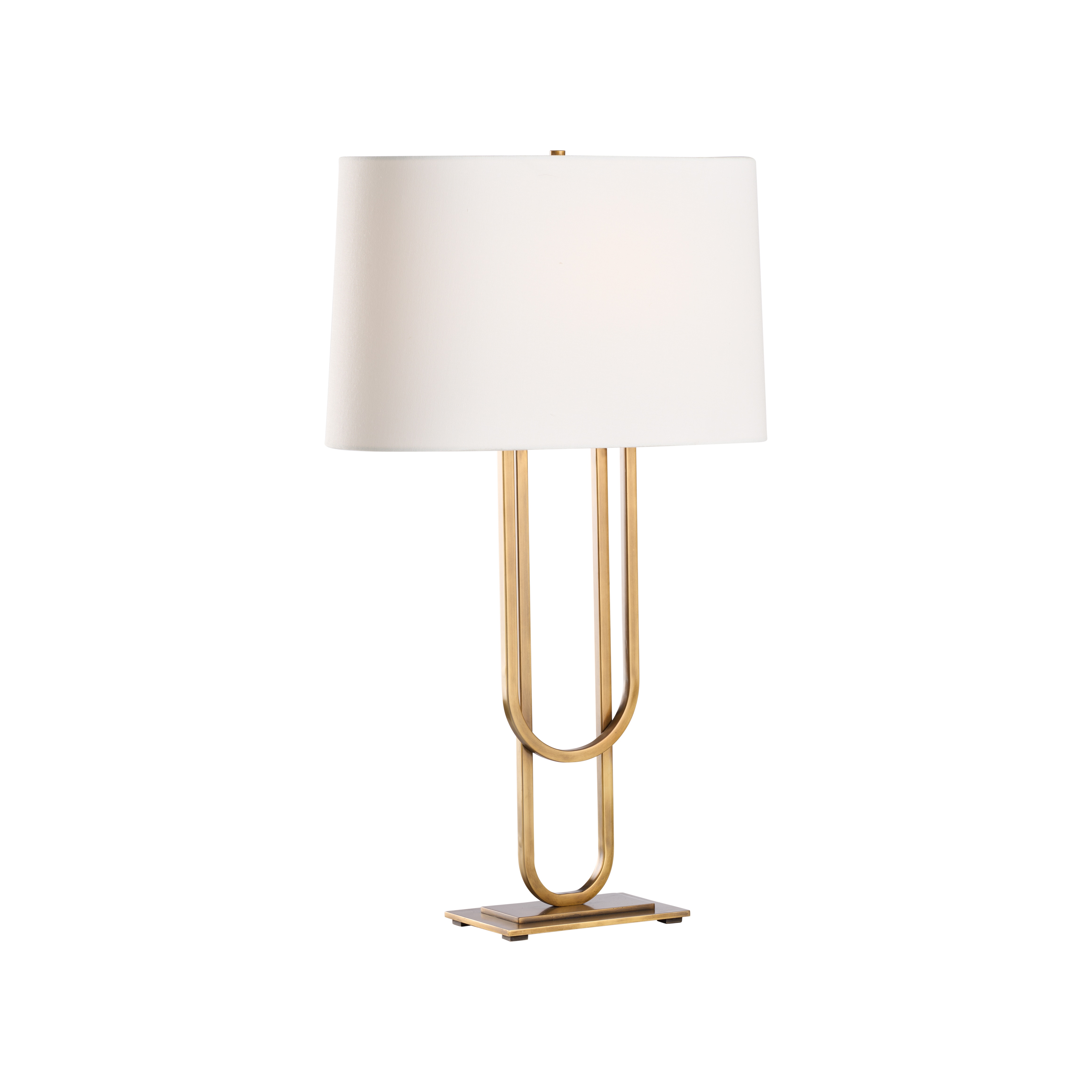 CHELSEA HOUSE Odeon Table Lamp - Aged Brass 70281