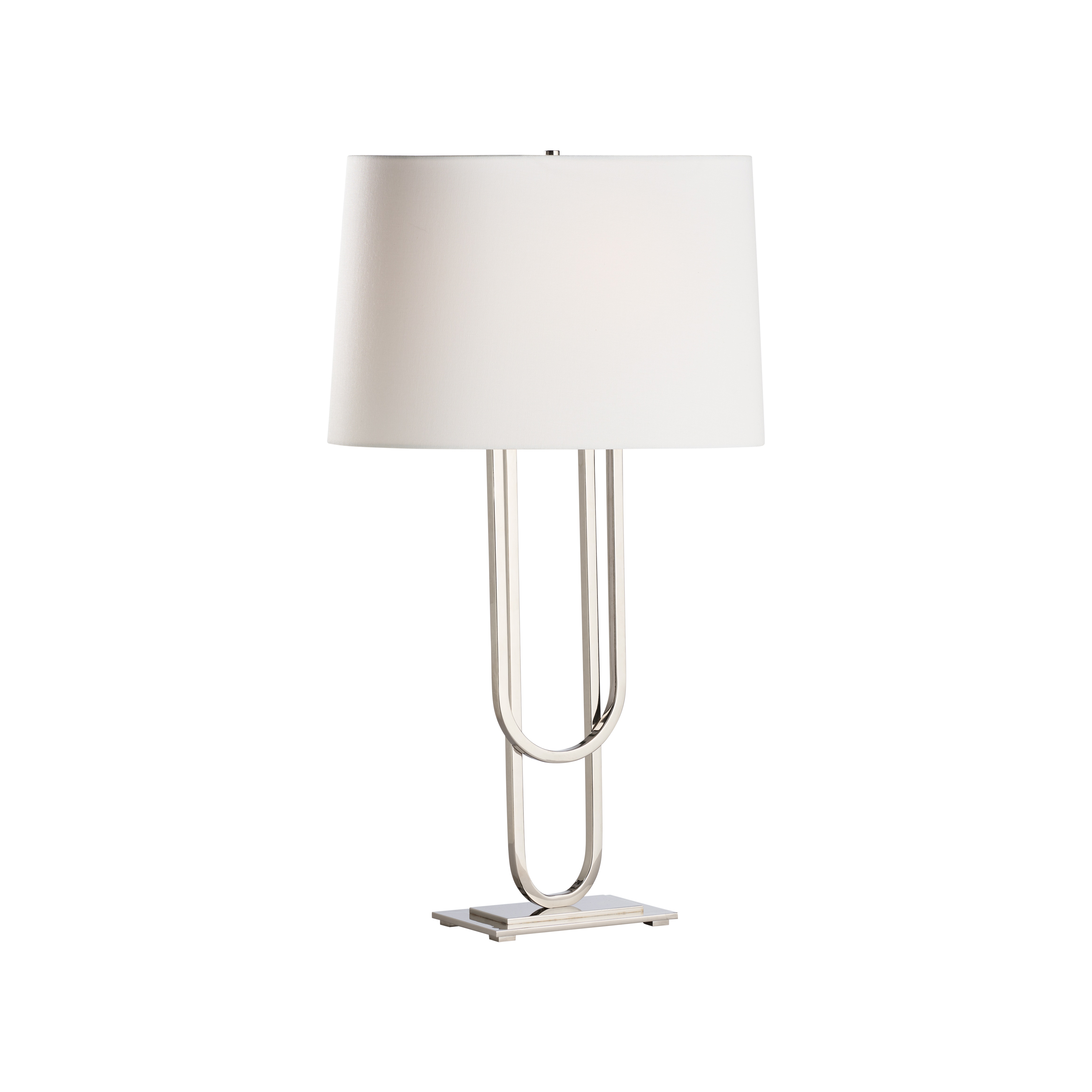 CHELSEA HOUSE Odeon Table Lamp - Polished Nickel 70282