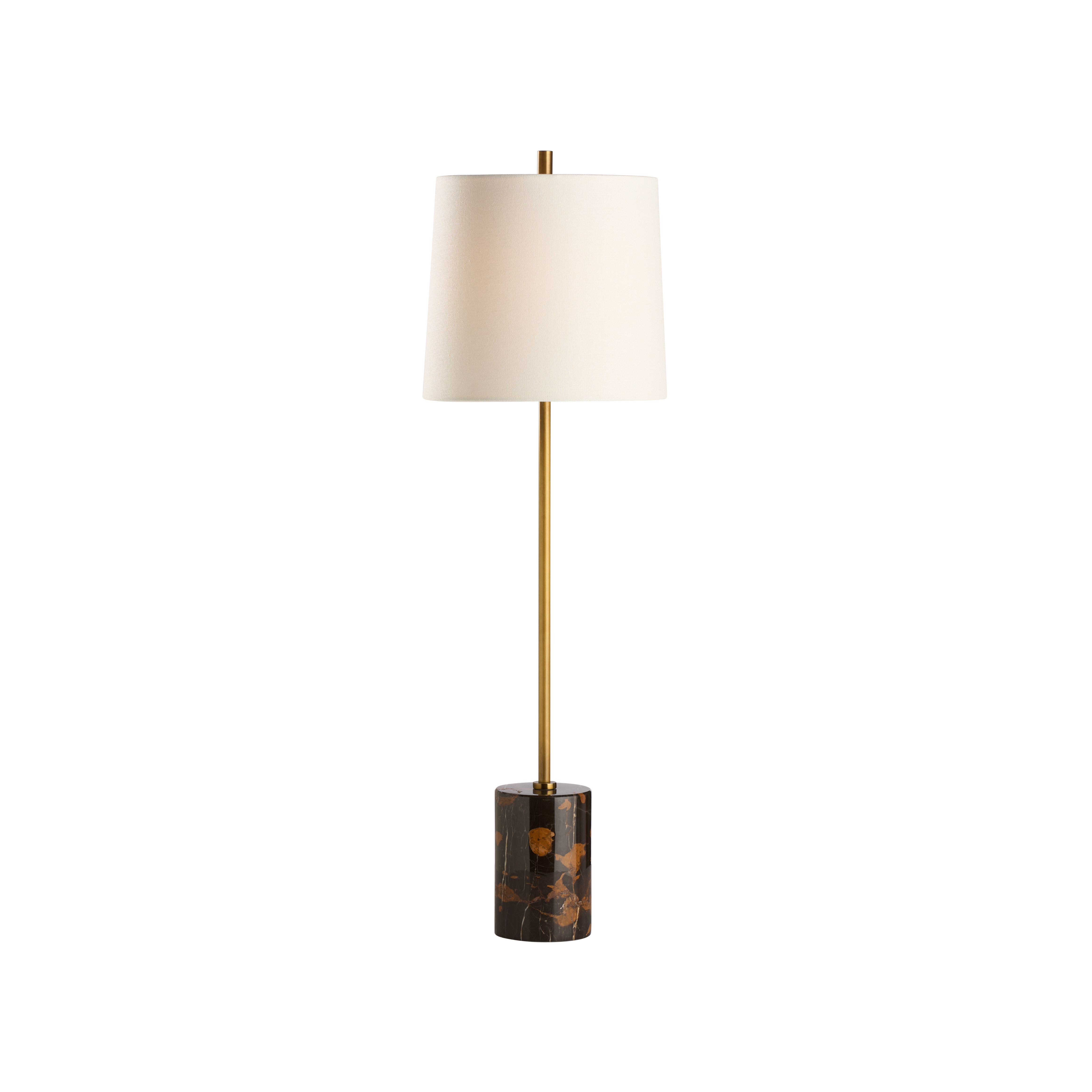 CHELSEA HOUSE Lambeth Table Lamp-Brown Marble 70299