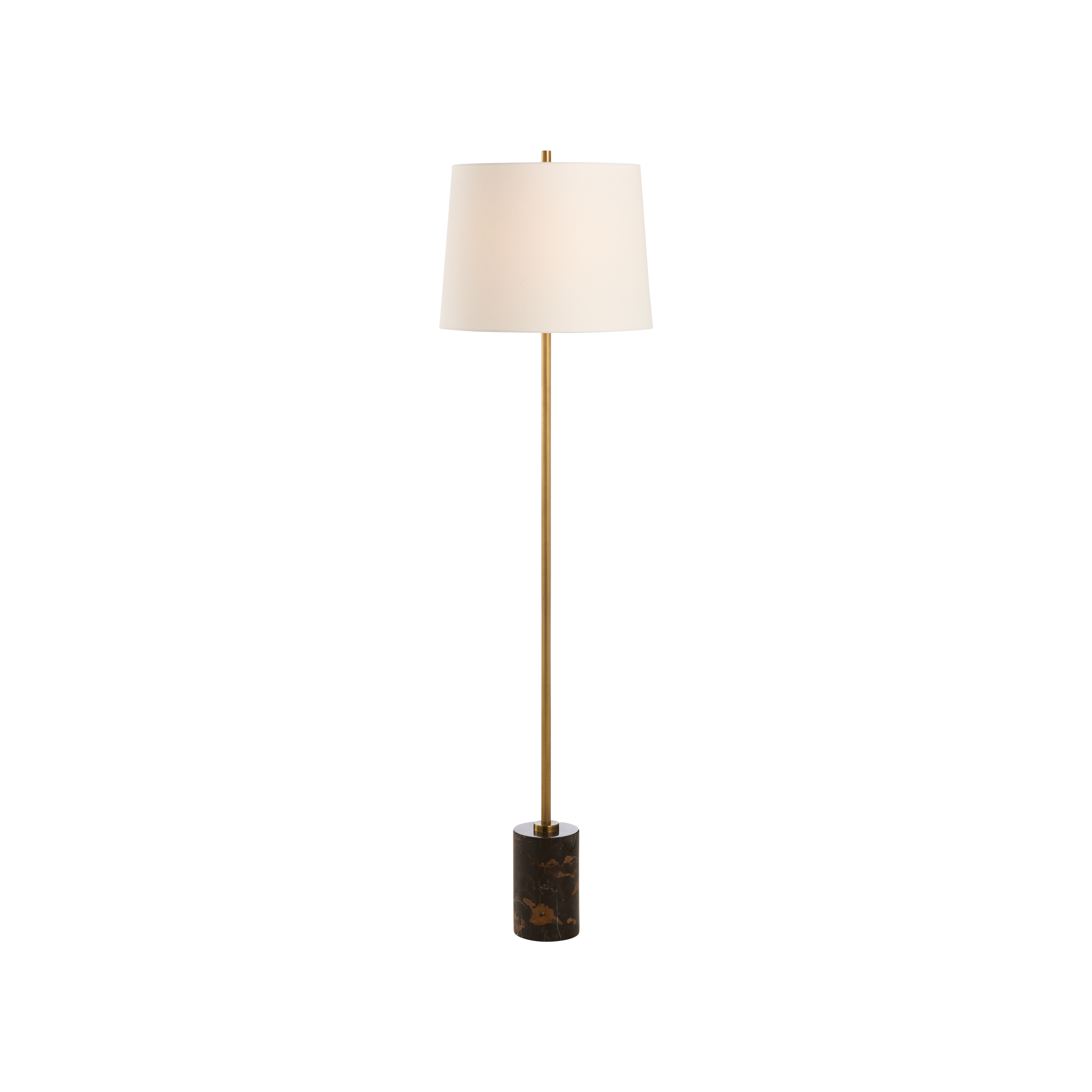 CHELSEA HOUSE Lambeth Floor Lamp - Brown Marble 70314