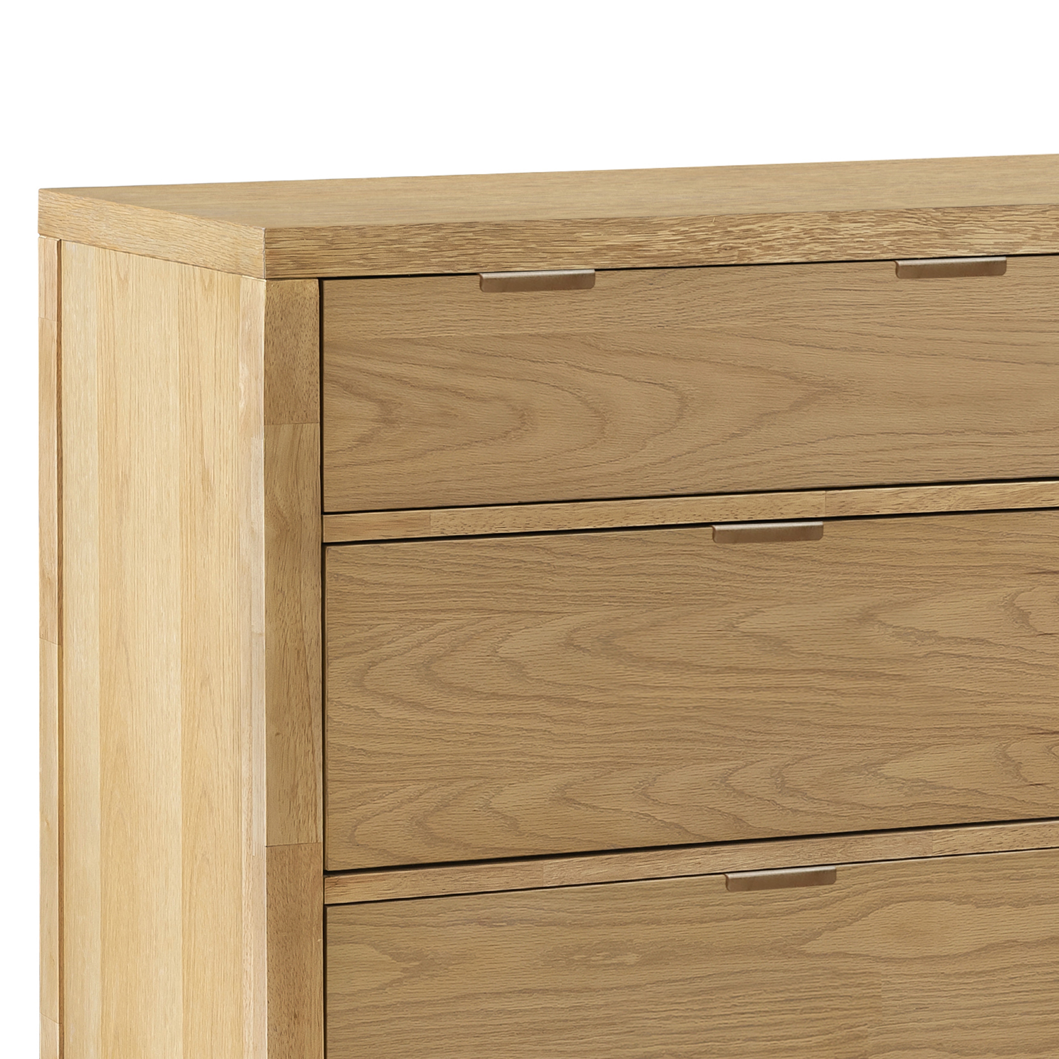 ACH Bedroom Natural Wood Six Drawer Dresser D487010 Accentrics Home