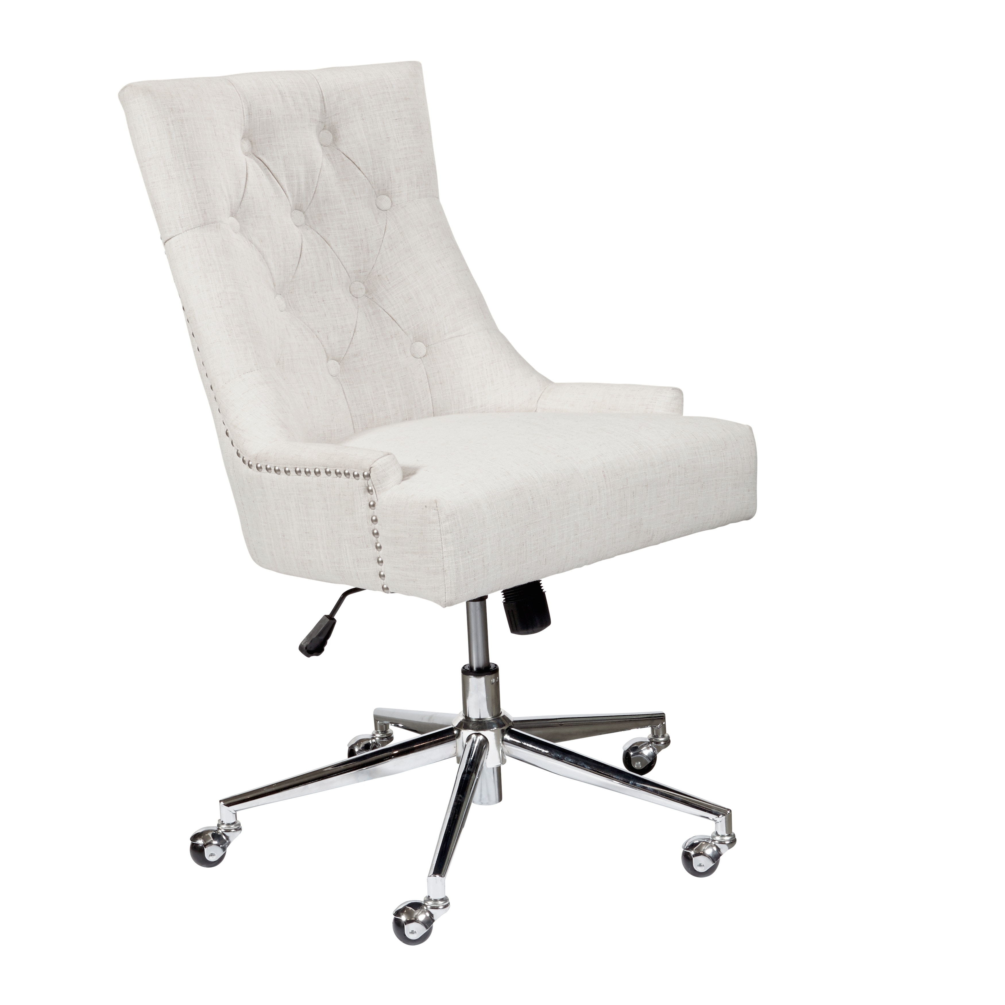 button back fabric office chair