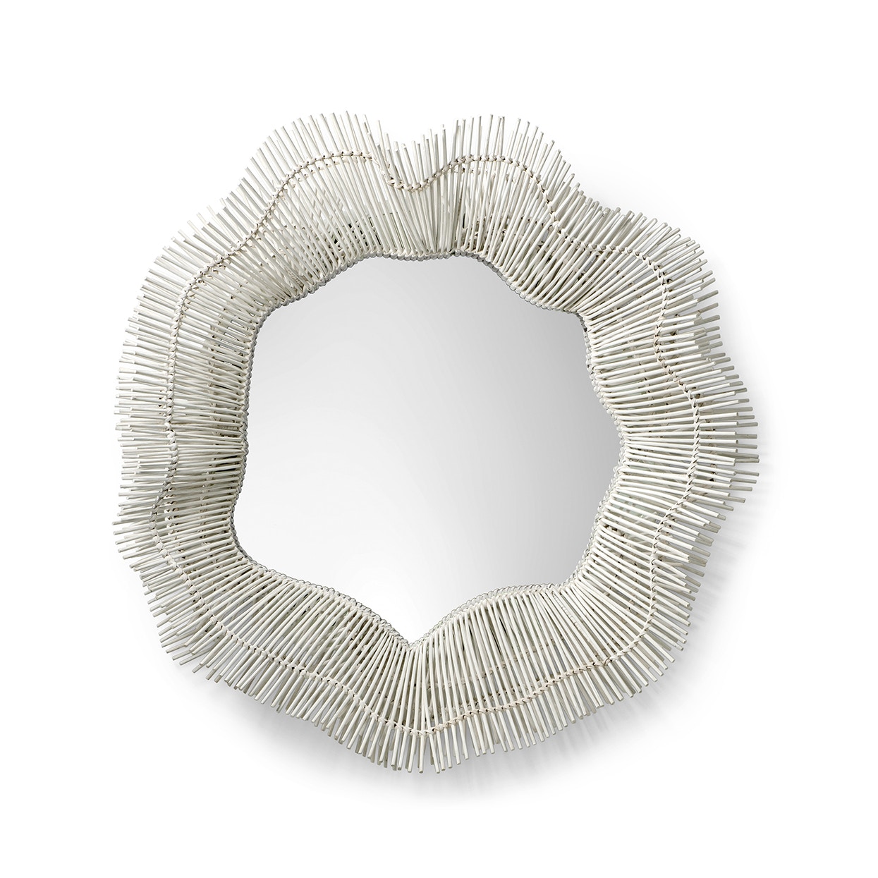 Miramar Mirror, White | PALECEK