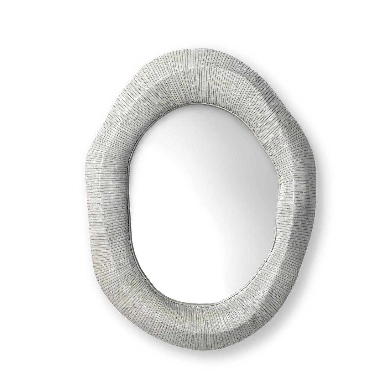 Ravenna Mirror Whitewash | PALECEK