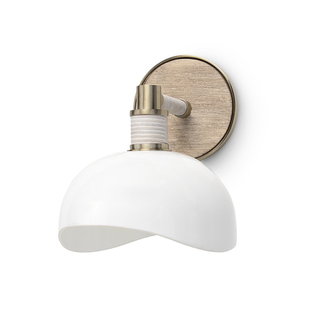 Palecek Wall Lights BROOKLYN SCONCE, OAK 2267-96