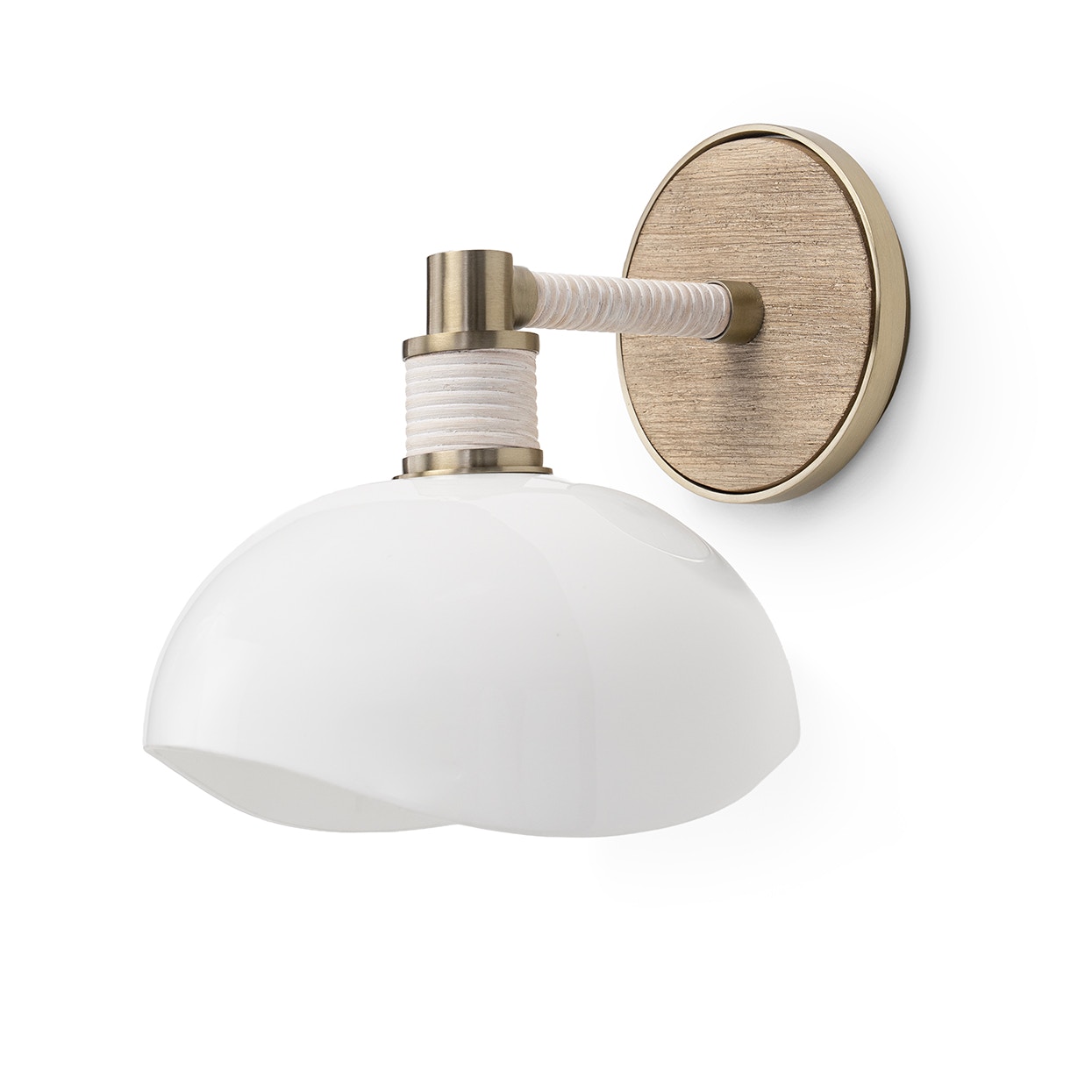 Palecek Wall Lights BROOKLYN SCONCE, OAK 2267-96