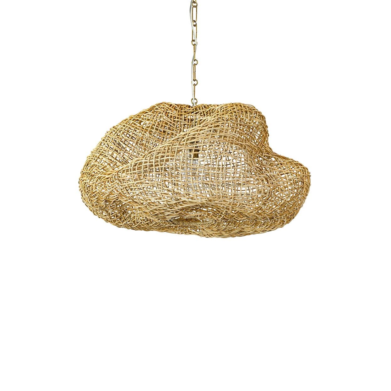 Small deals rattan pendant