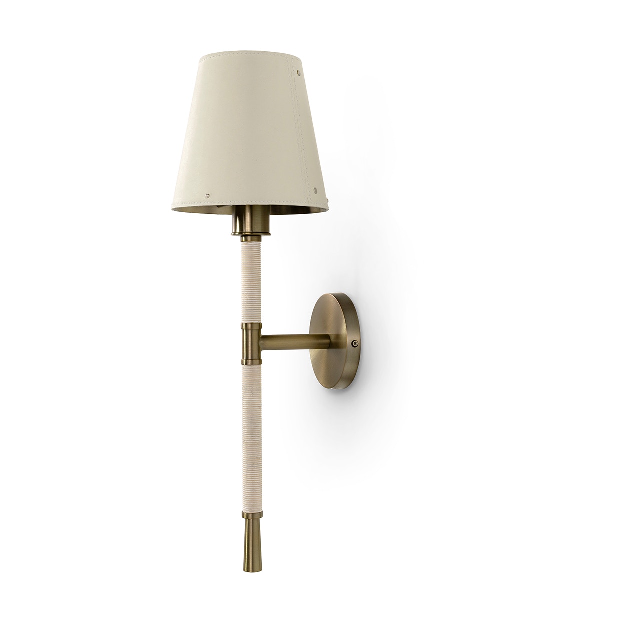 Palecek Wall Lights HENDRICK SCONCE, CREAM 2740-41