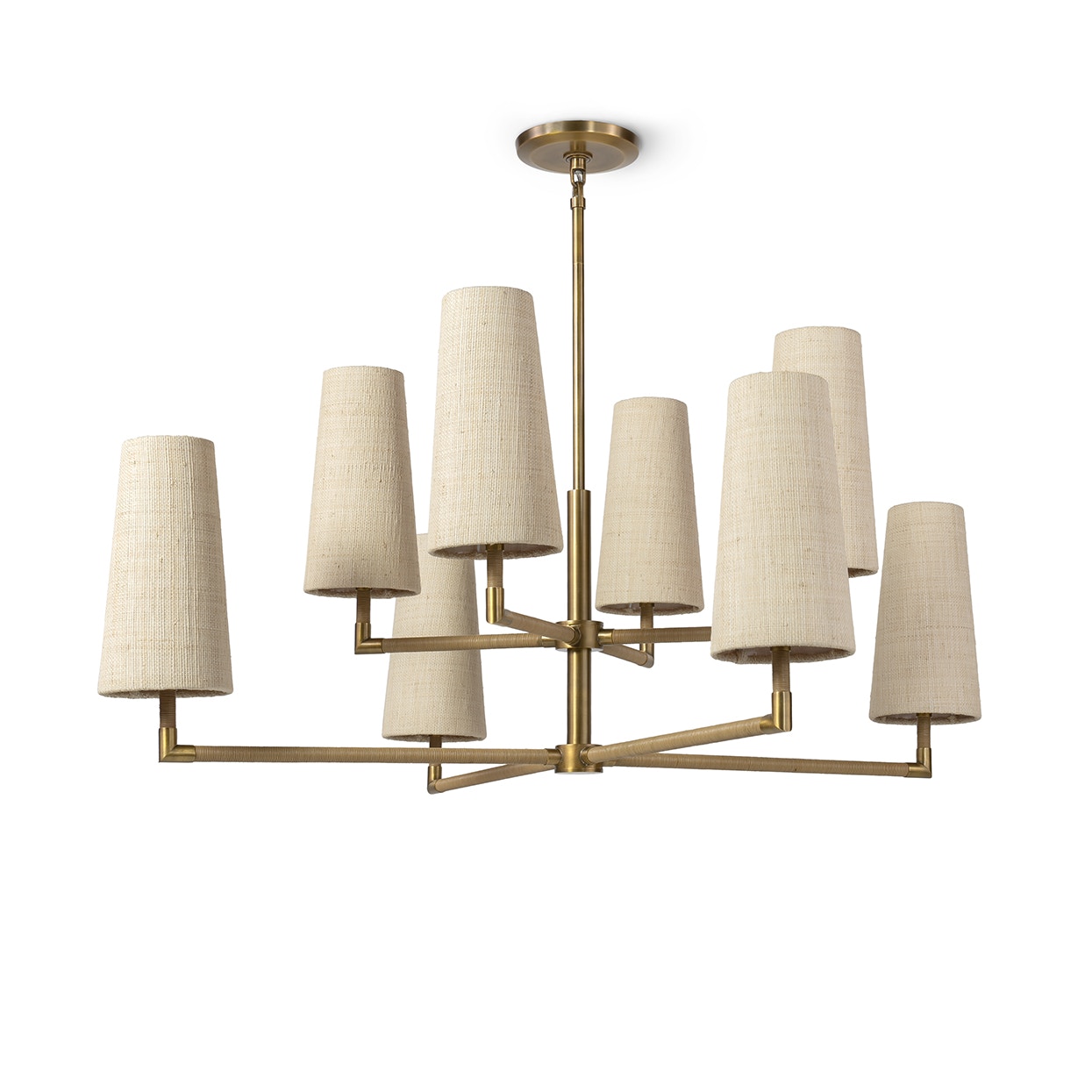Palecek chandelier top
