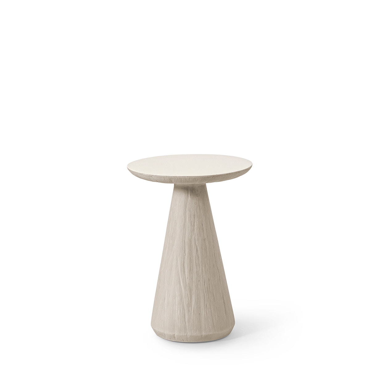 Sierra Outdoor Side Table Oak | PALECEK