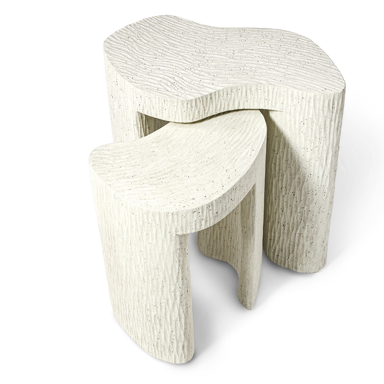 Nadia Outdoor Side Tables Set Of 2 PALECEK