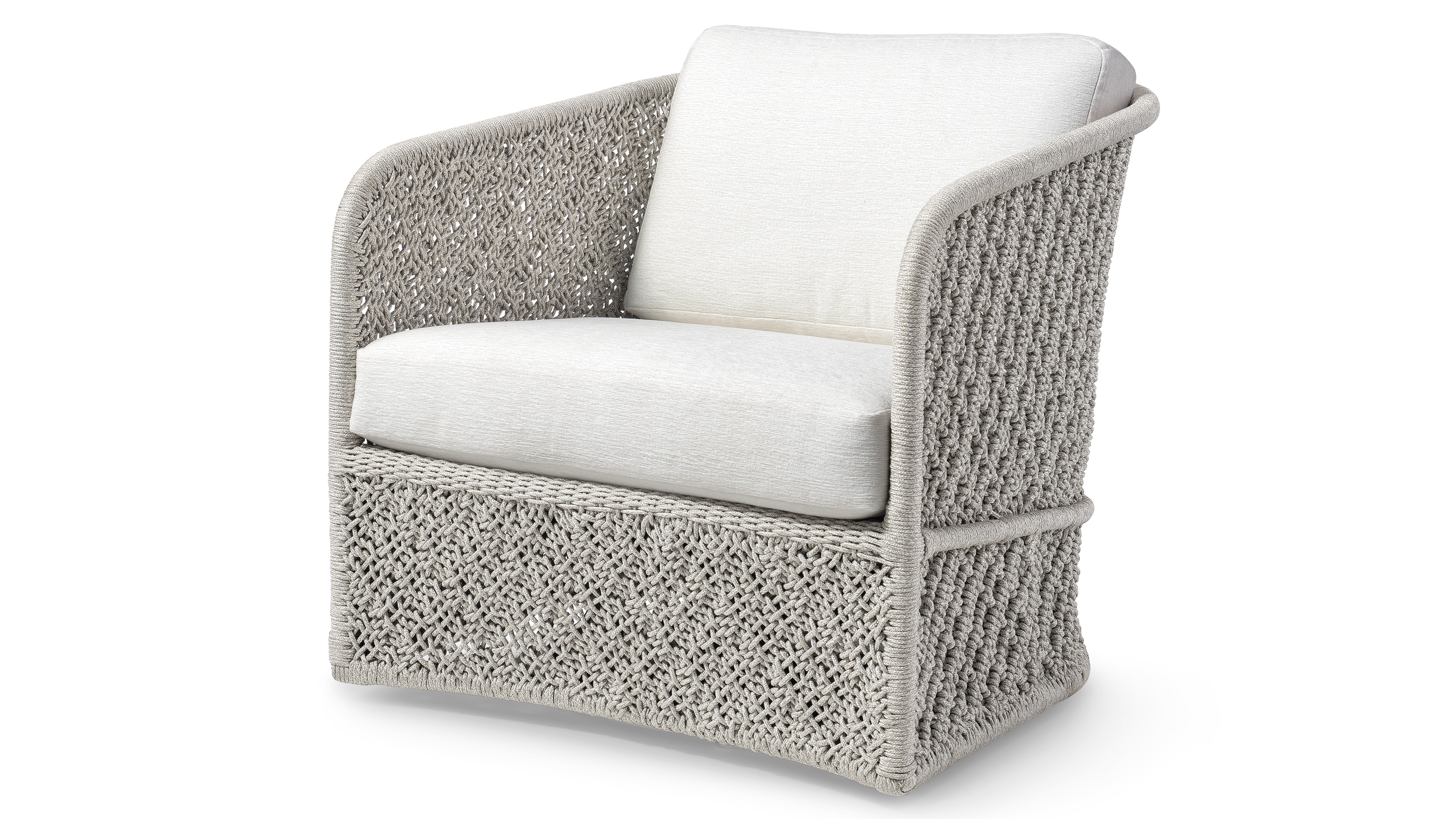 Jenson Outdoor Swivel Lounge Chair, Grey PALECEK