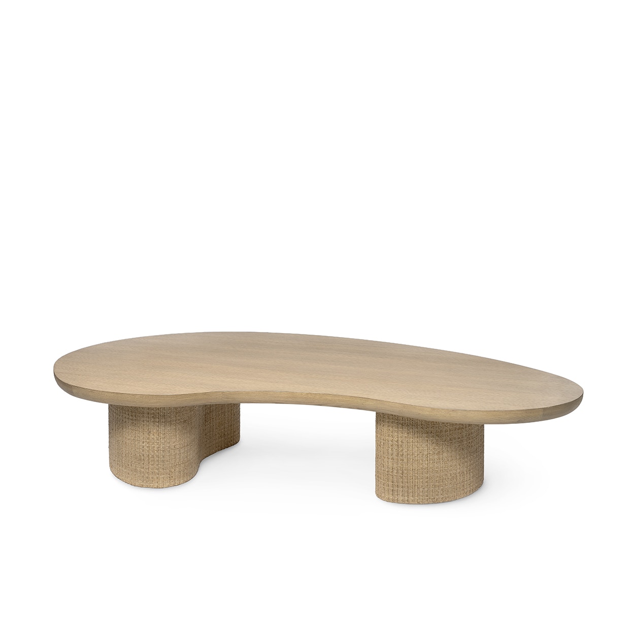 Palecek Living Room ZOEY NATURAL OAK COFFEE TABLE, LARGE 7210-96