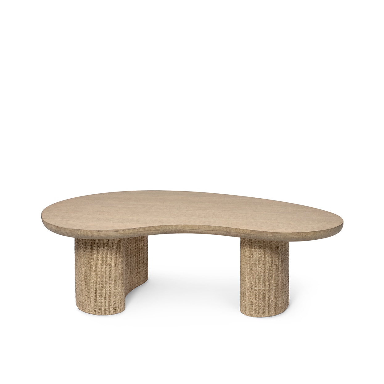Palecek Living Room ZOEY NATURAL OAK COFFEE TABLE, SMALL 7284-96