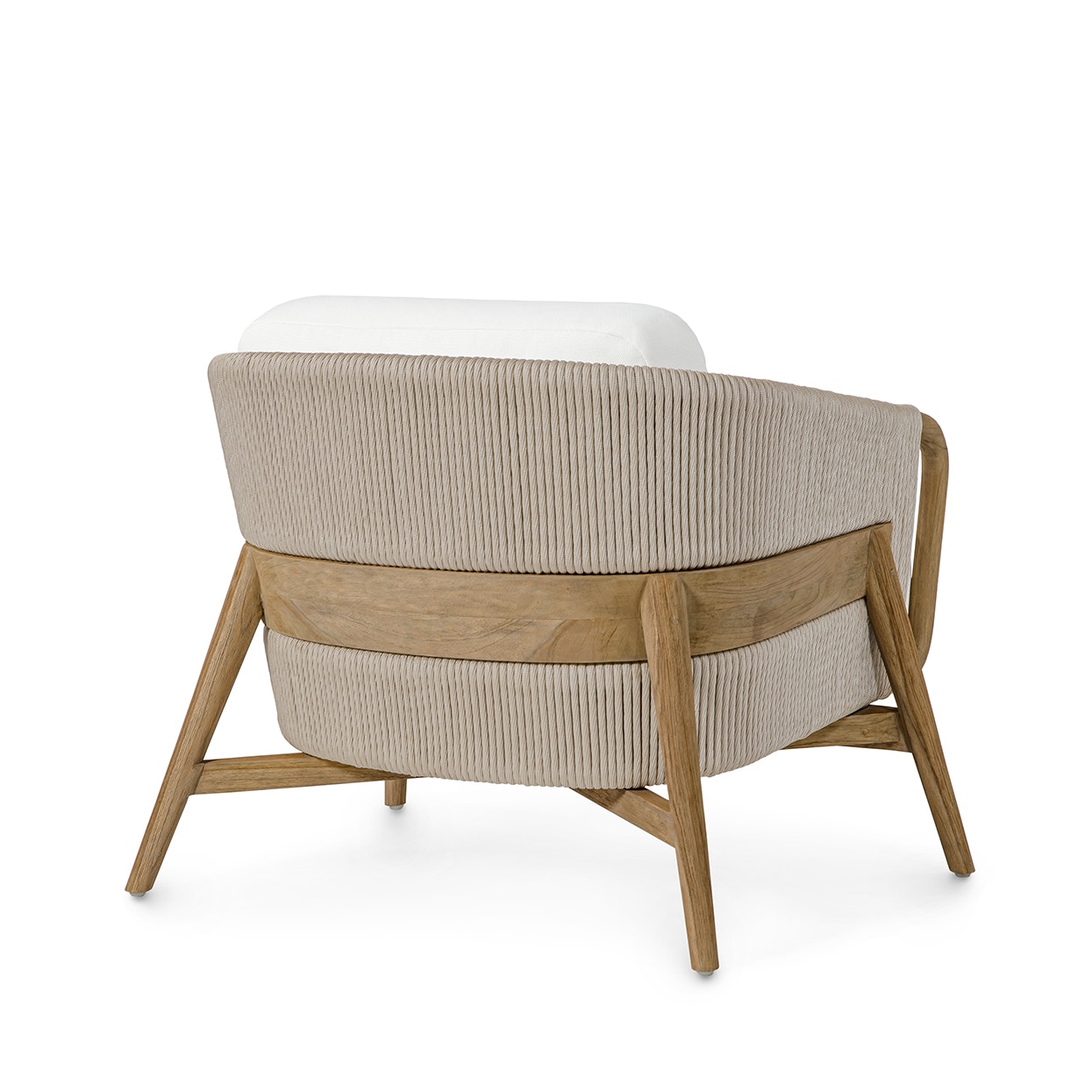 Casey Outdoor Lounge Chair, Taupe PALECEK