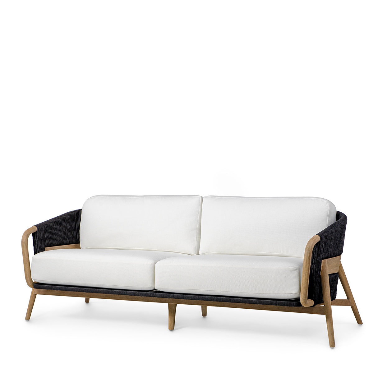 Garden discount sofa black