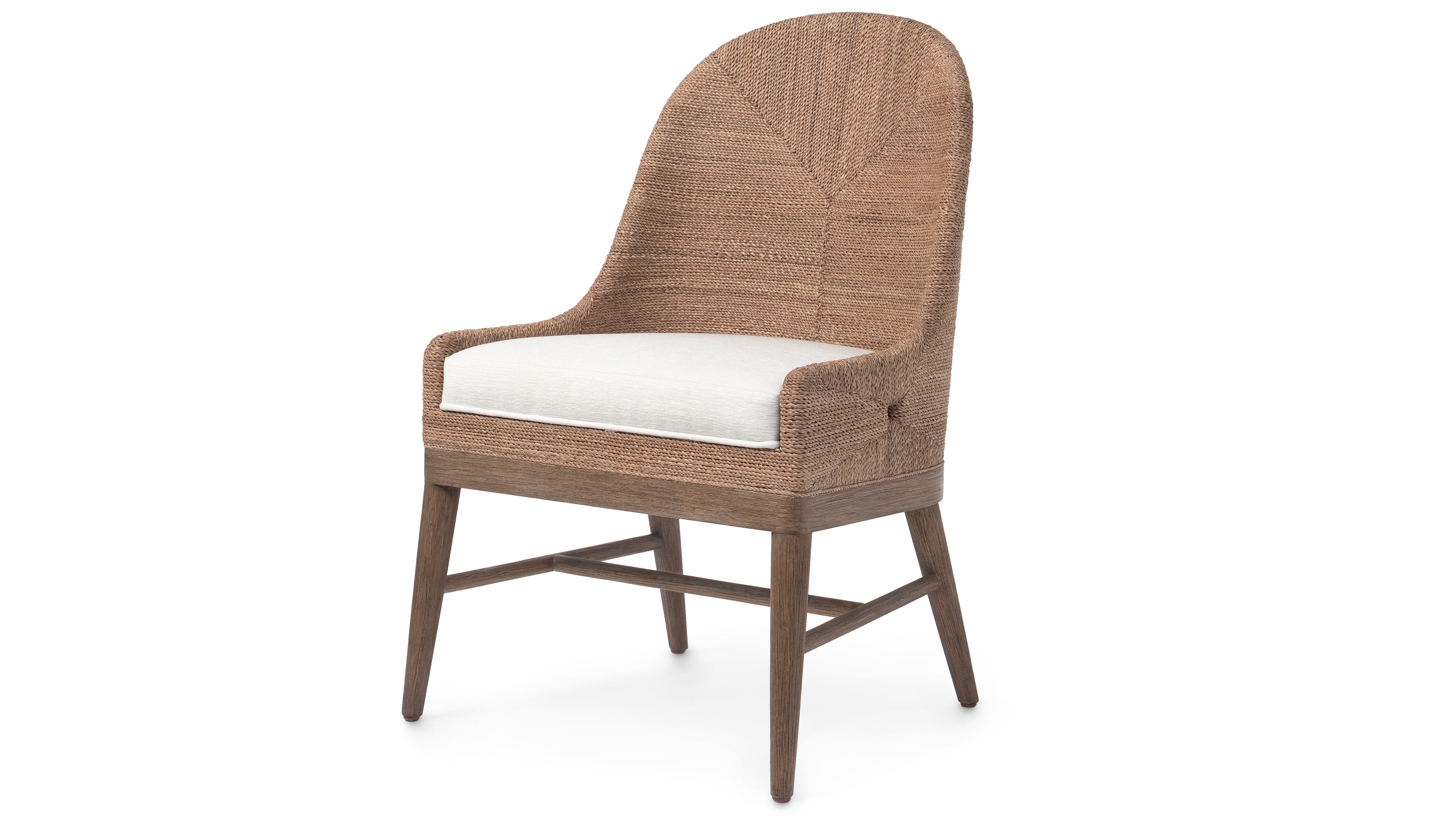 Palecek Casual Dining MESA SIDE CHAIR, NATURAL 7508-01+8366-4T