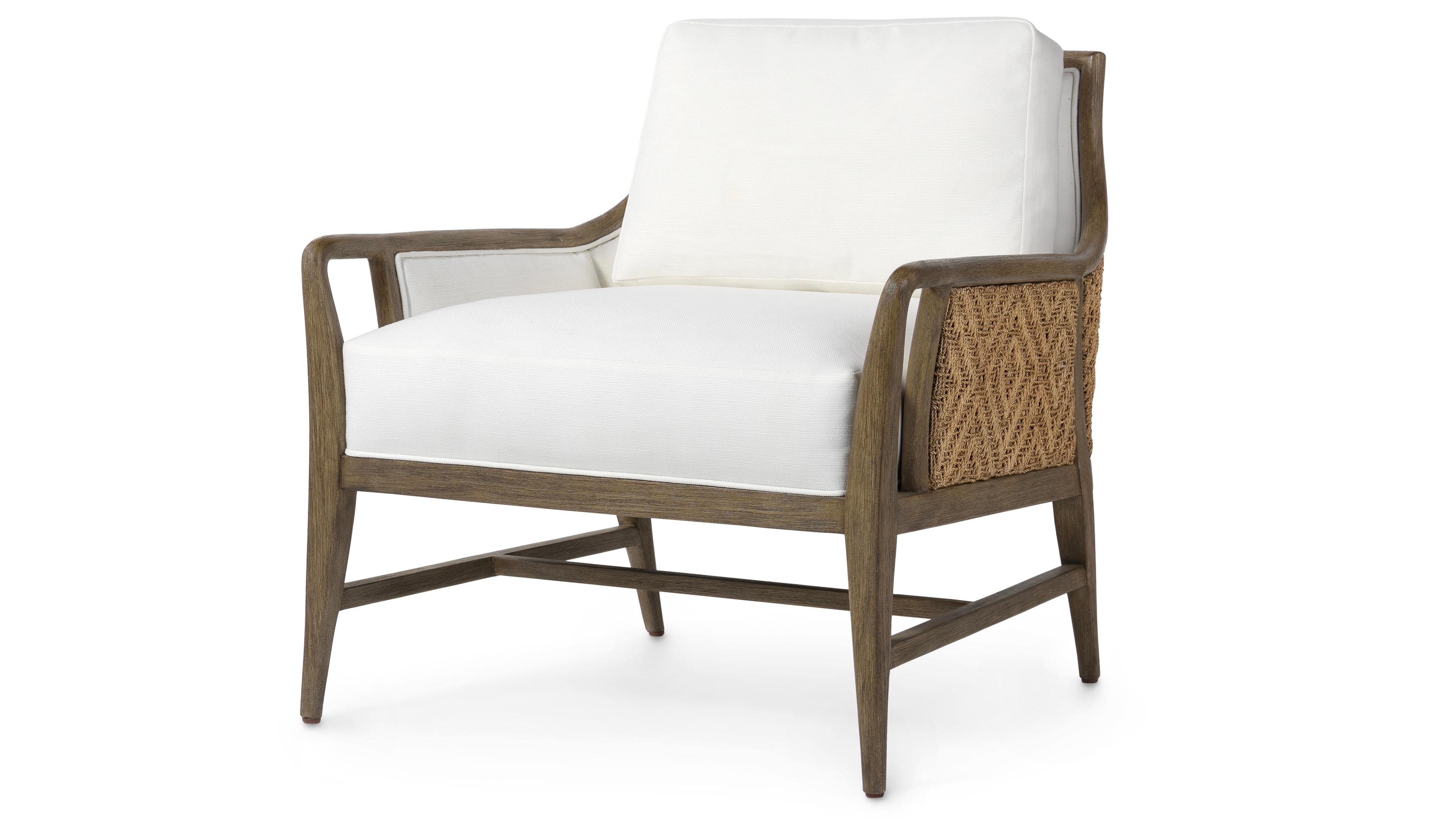 Palecek Living Room MORAVIA LOUNGE CHAIR 7640-79+8717-6K