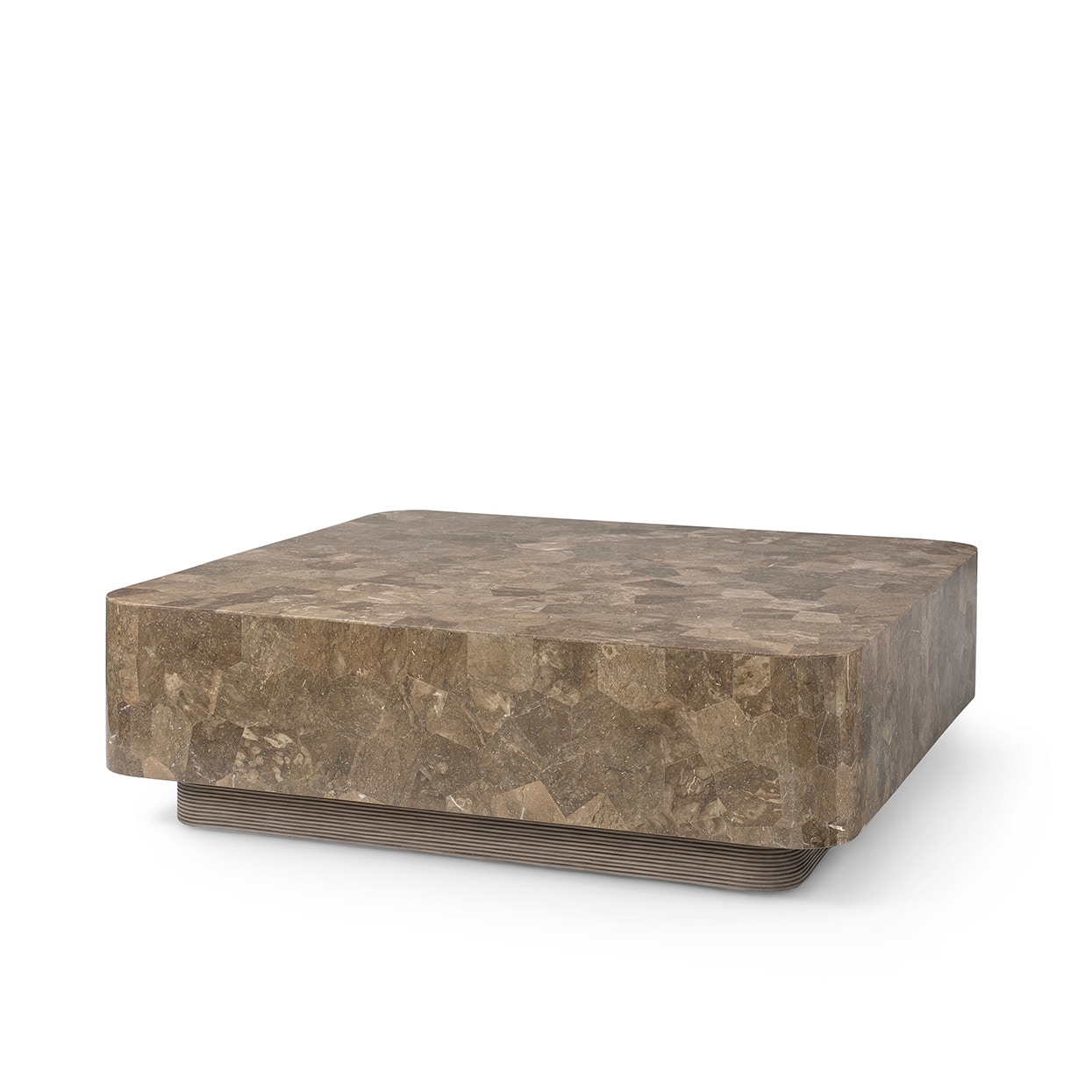 Palecek Living Room DAKOTA COFFEE TABLE SQUARE, MOCHA 7659-77