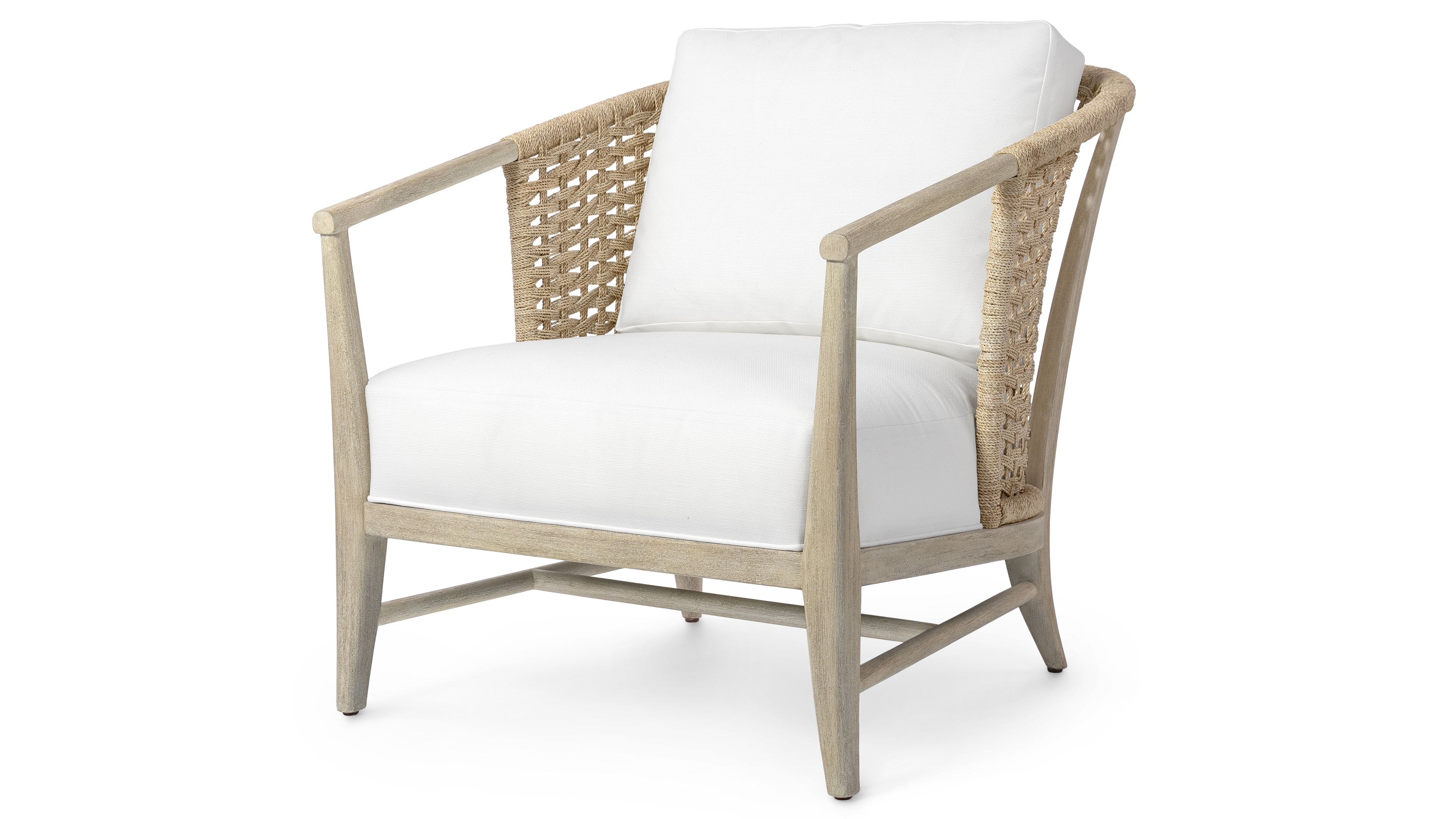 Palecek MELANI LOUNGE CHAIR 7679-01+8385-6K